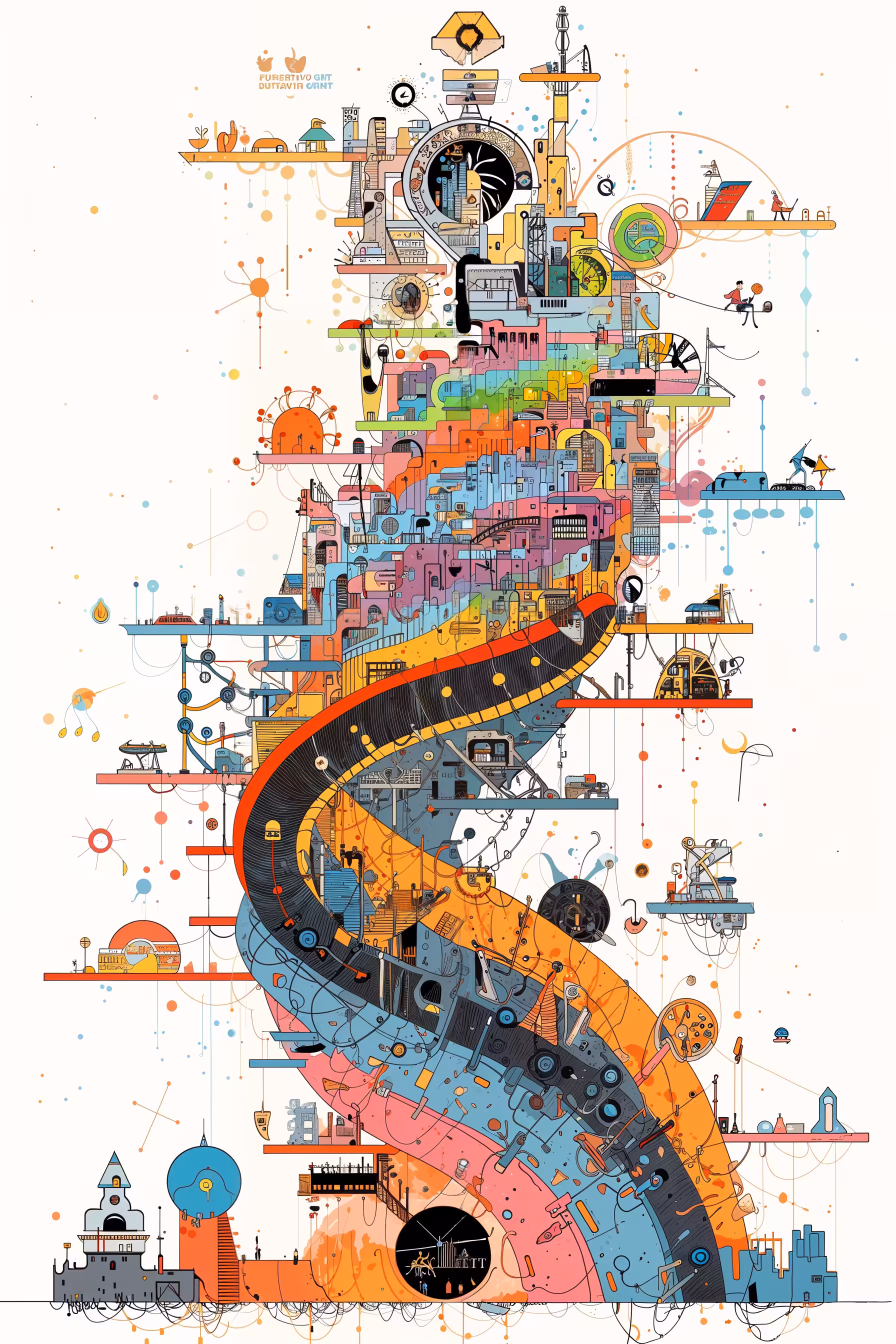Rodeo posts: spiral city