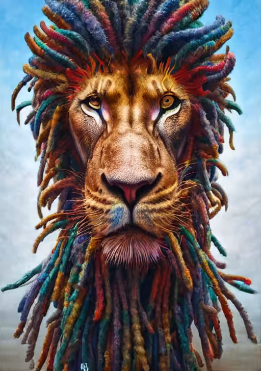 Rasta Lion #7