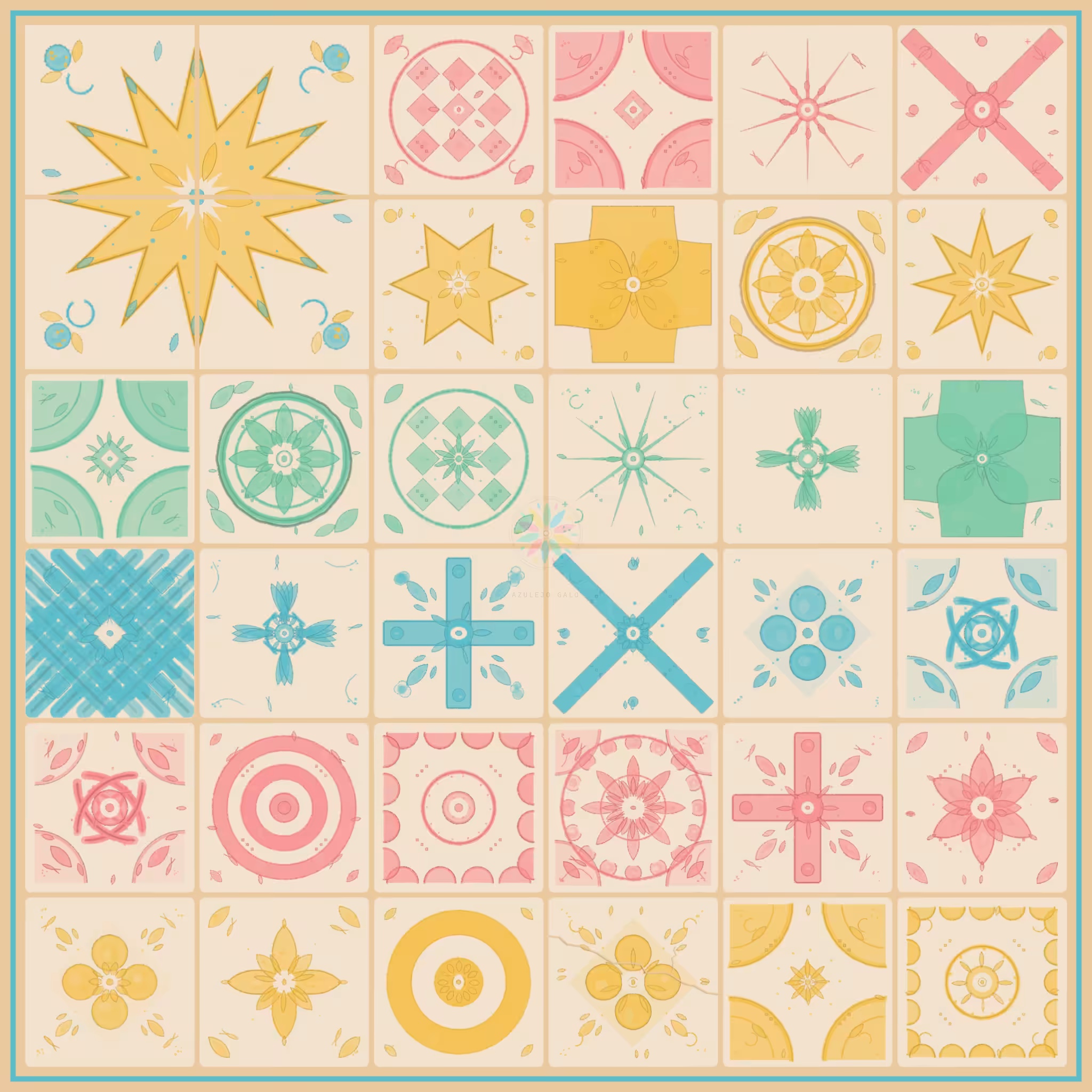 Azulejo Galo by Bryan Brinkman #218