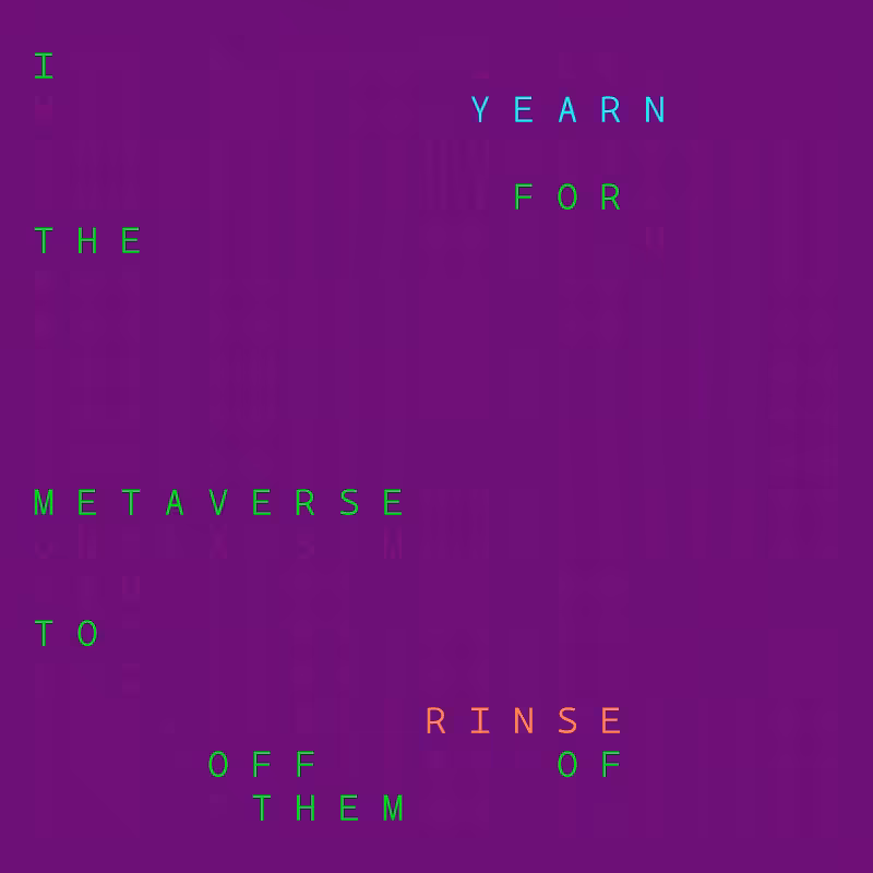 I wish for the metaverse ... #149