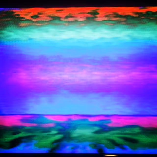 View from the Interstate- Video Paintings #4