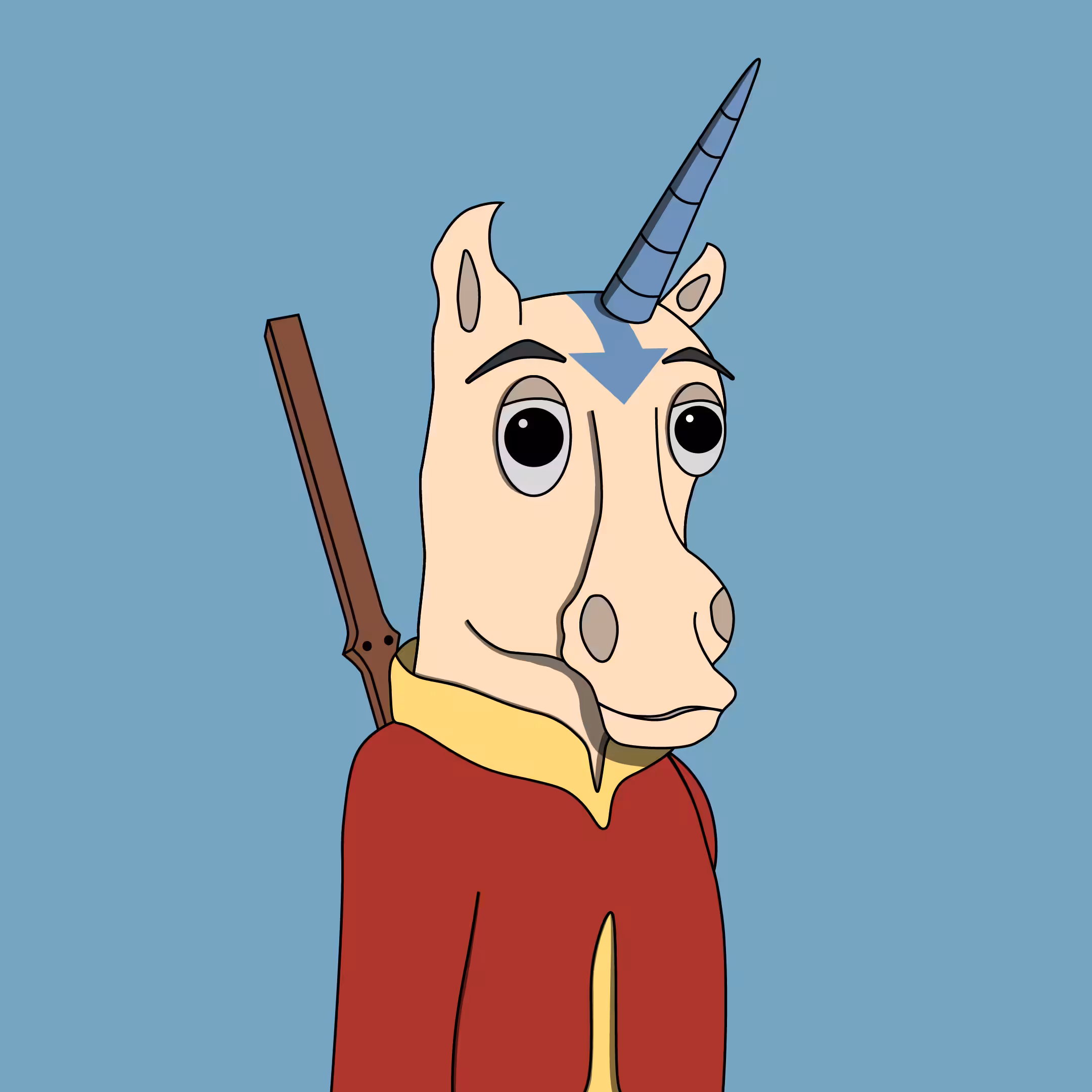 Awesome Unicorn - Aang #039