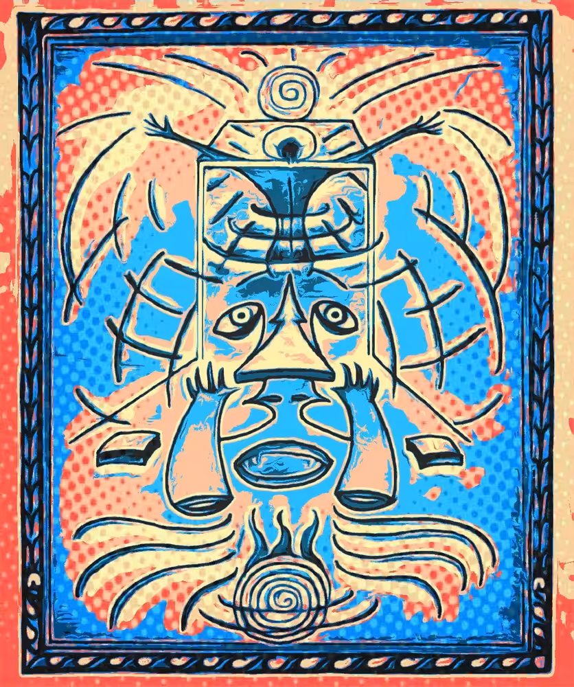 Transcender ('cybernature' series): PopArt version
