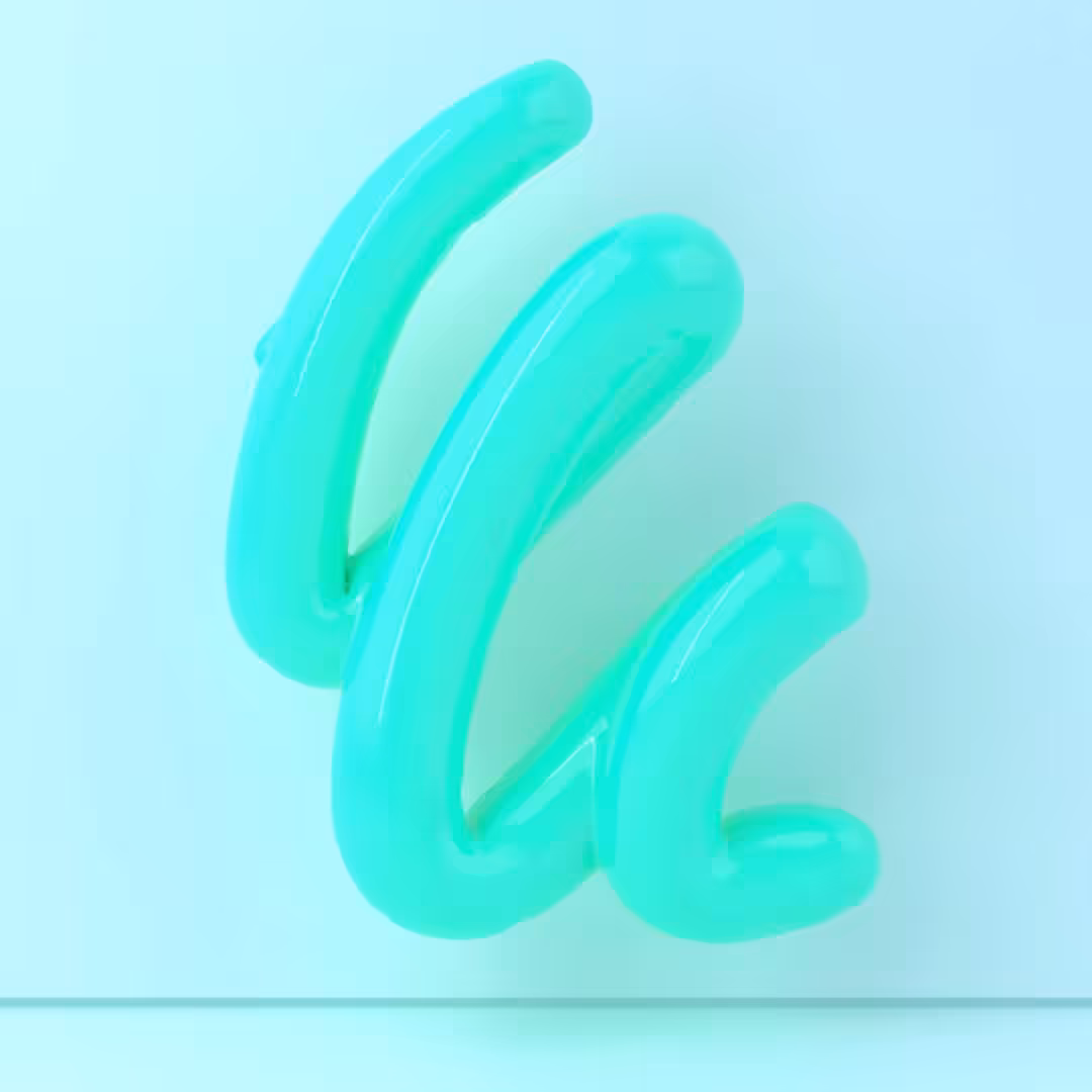 Dripping Surprisingly Turquoise #1