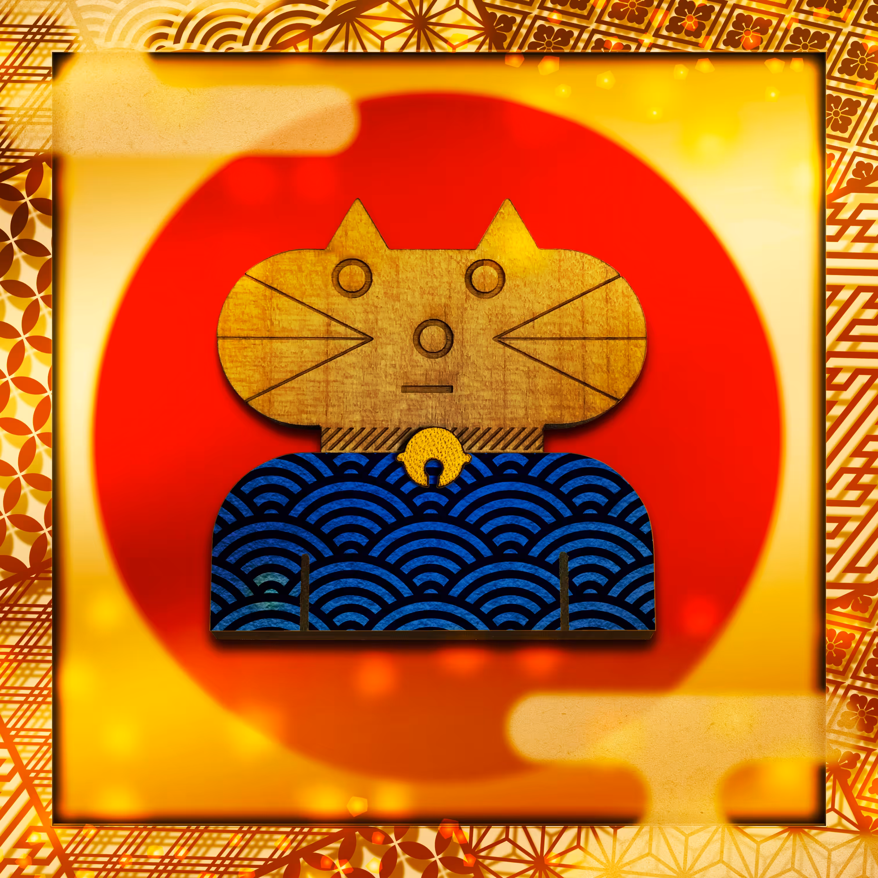 Pattern cat #010_JAPAN