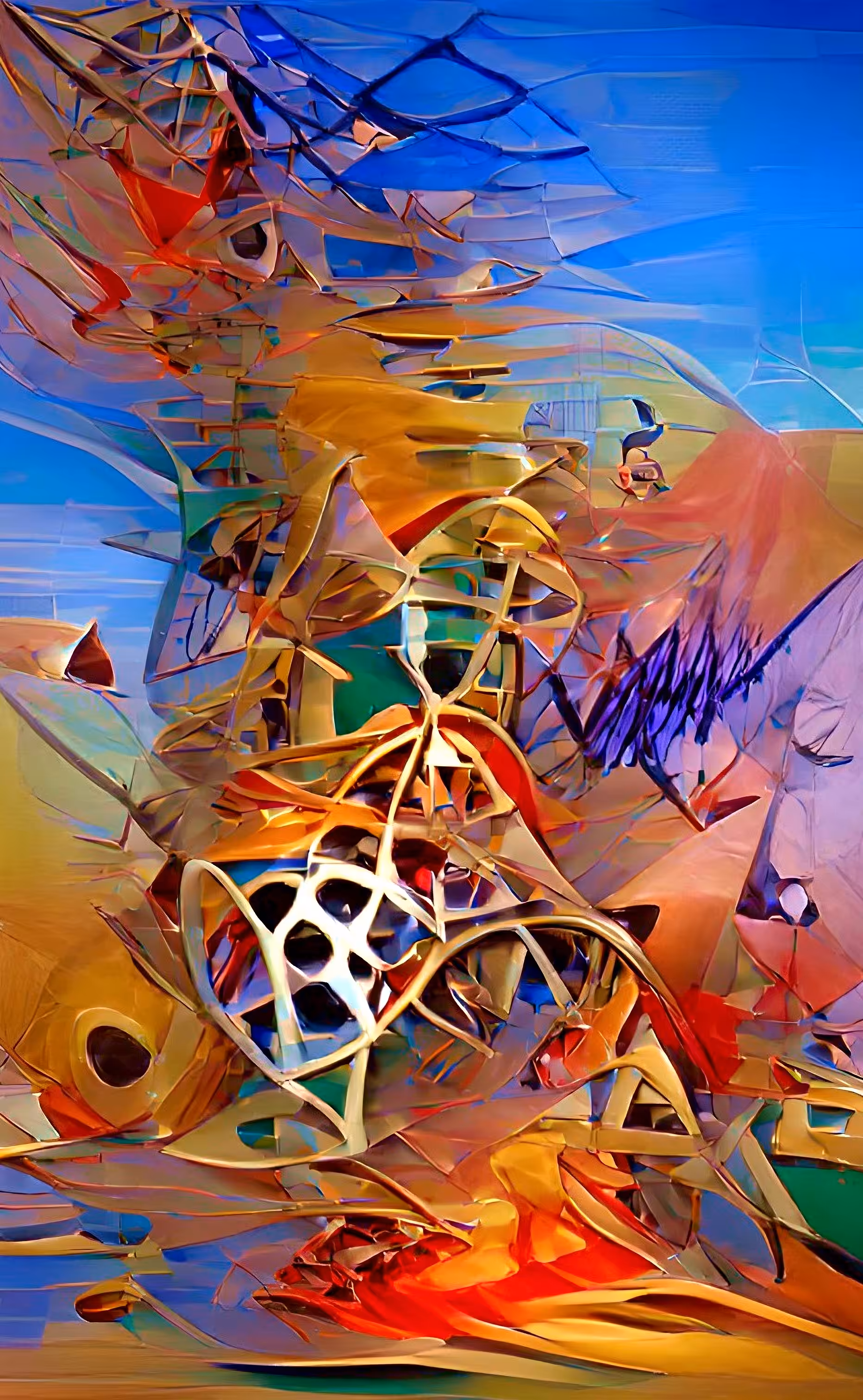 Abstract AI - Crack the Sky