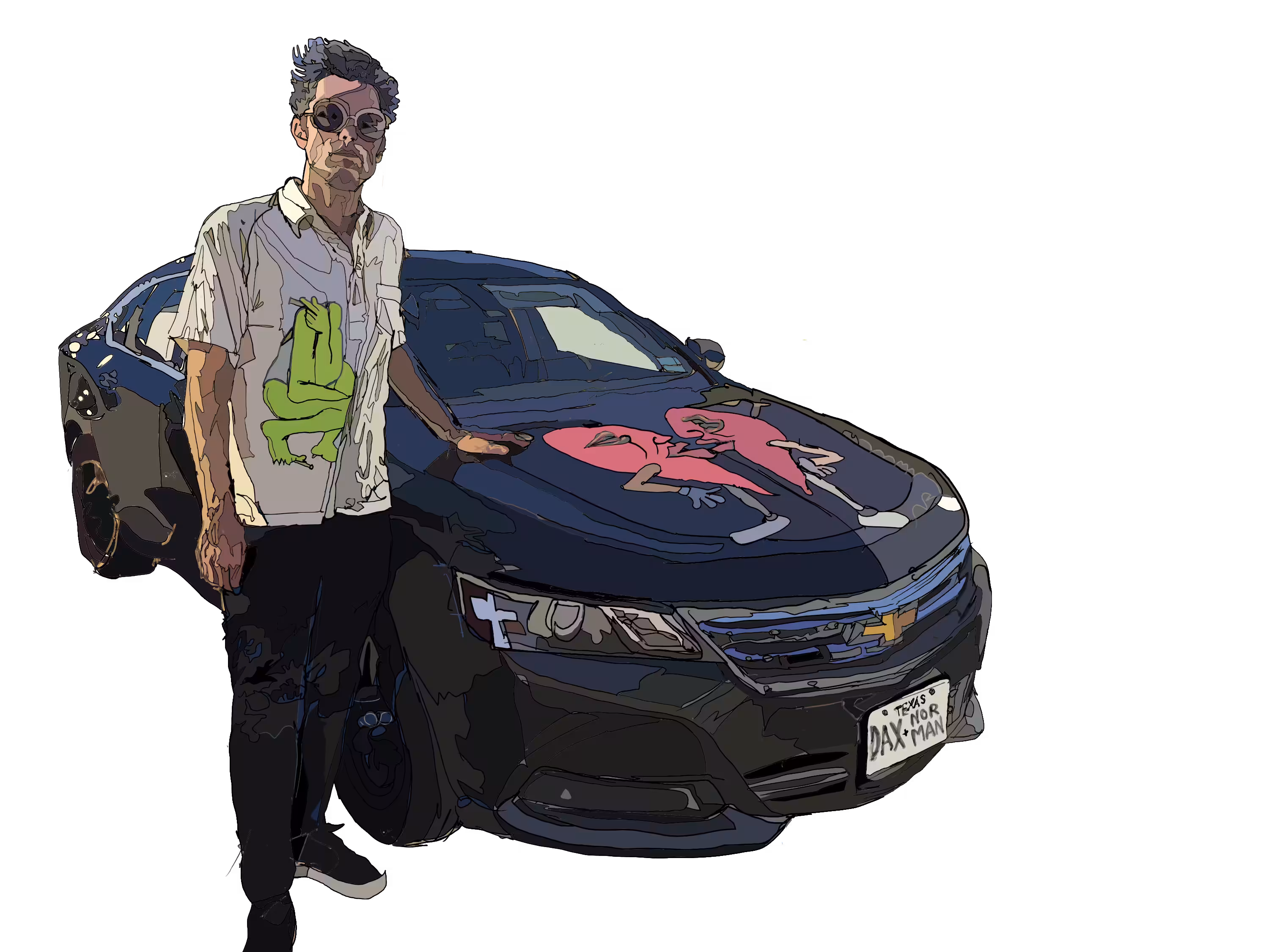 Grocery Store Parking Lot