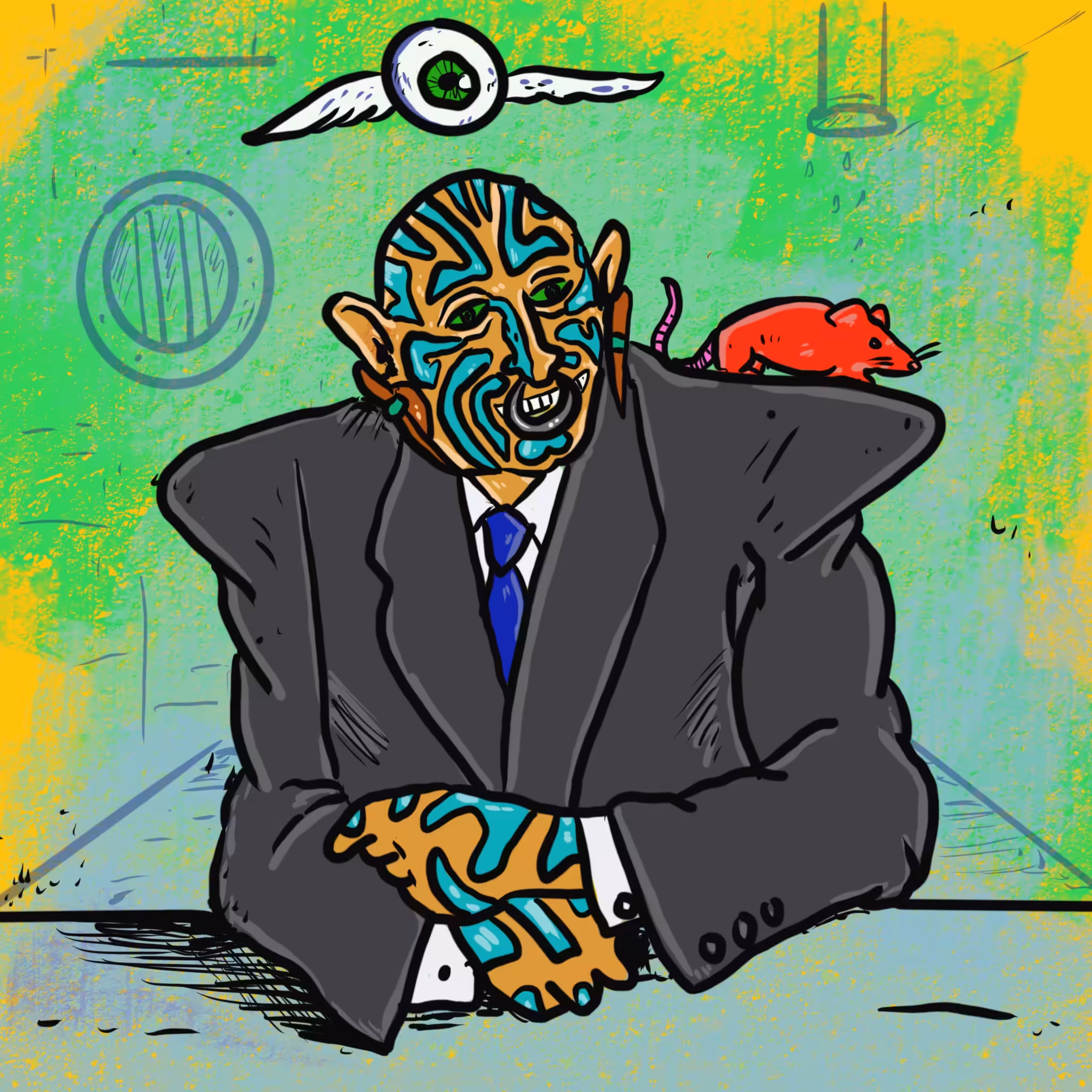 Tattooed Man