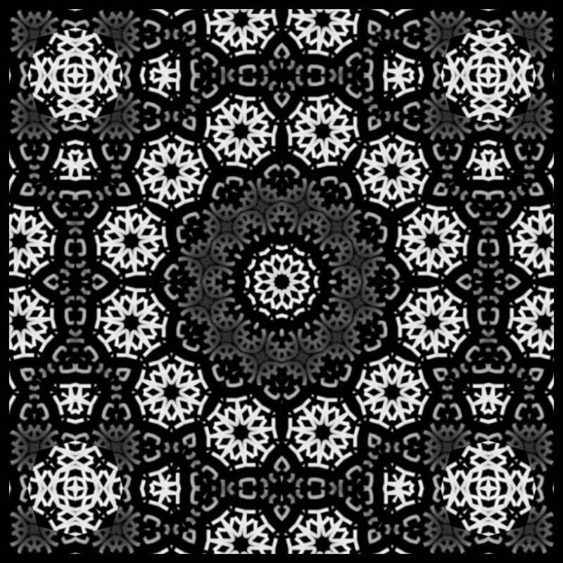 Дэ-generative Kaleidoscope #12