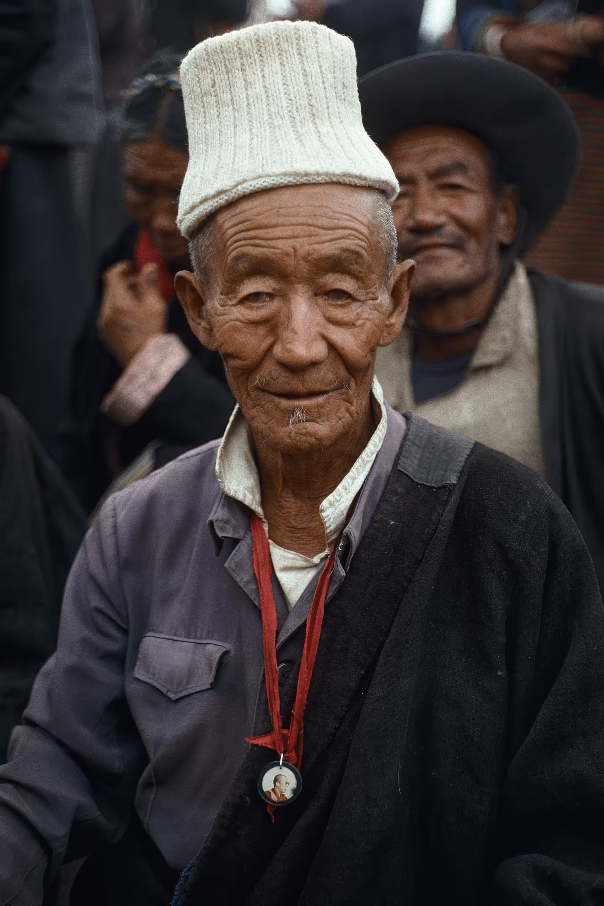 Soul2Soul #12. Tibetan Man and Dalai Lama.