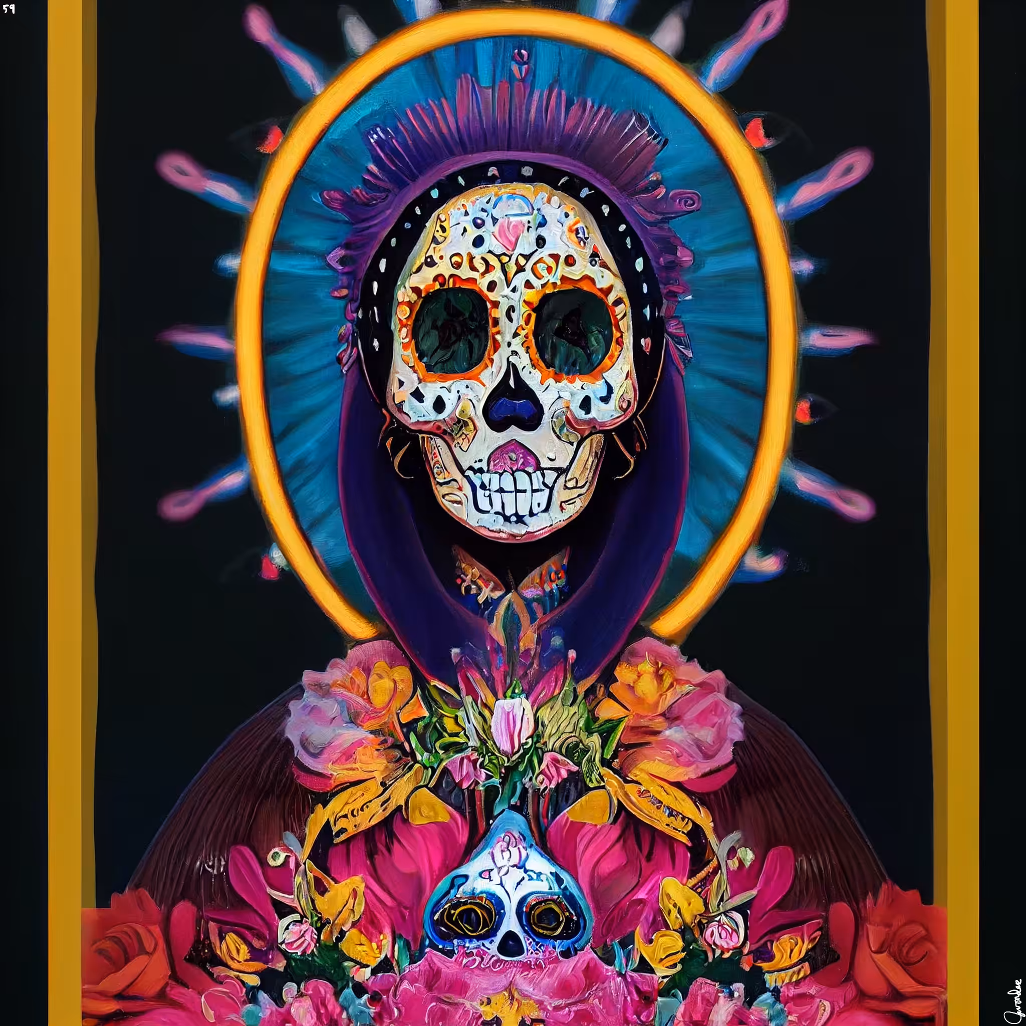 sugar skull #59
