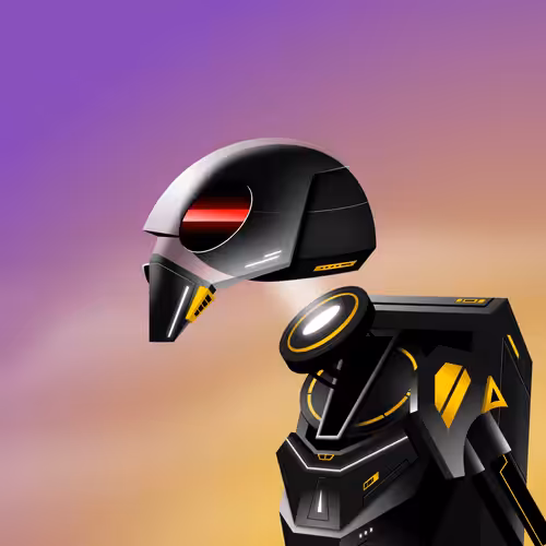 Savage Droids: THEOS Dark Droid B-6798