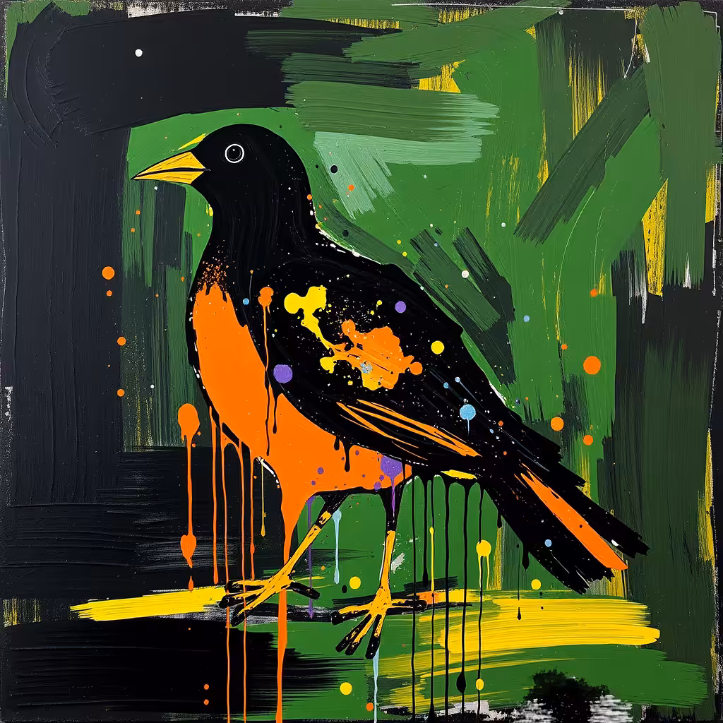 Artistic bird