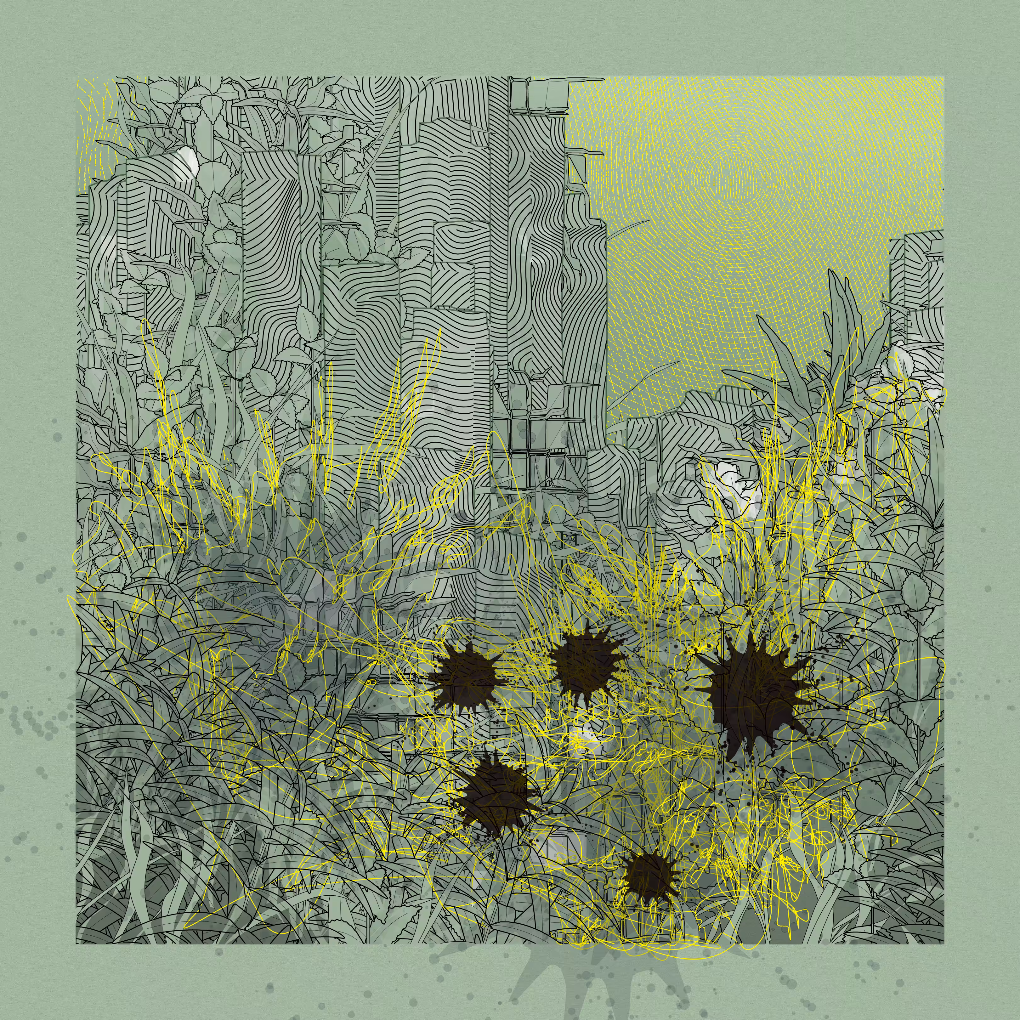 Landscape with Carbon Capture #11344