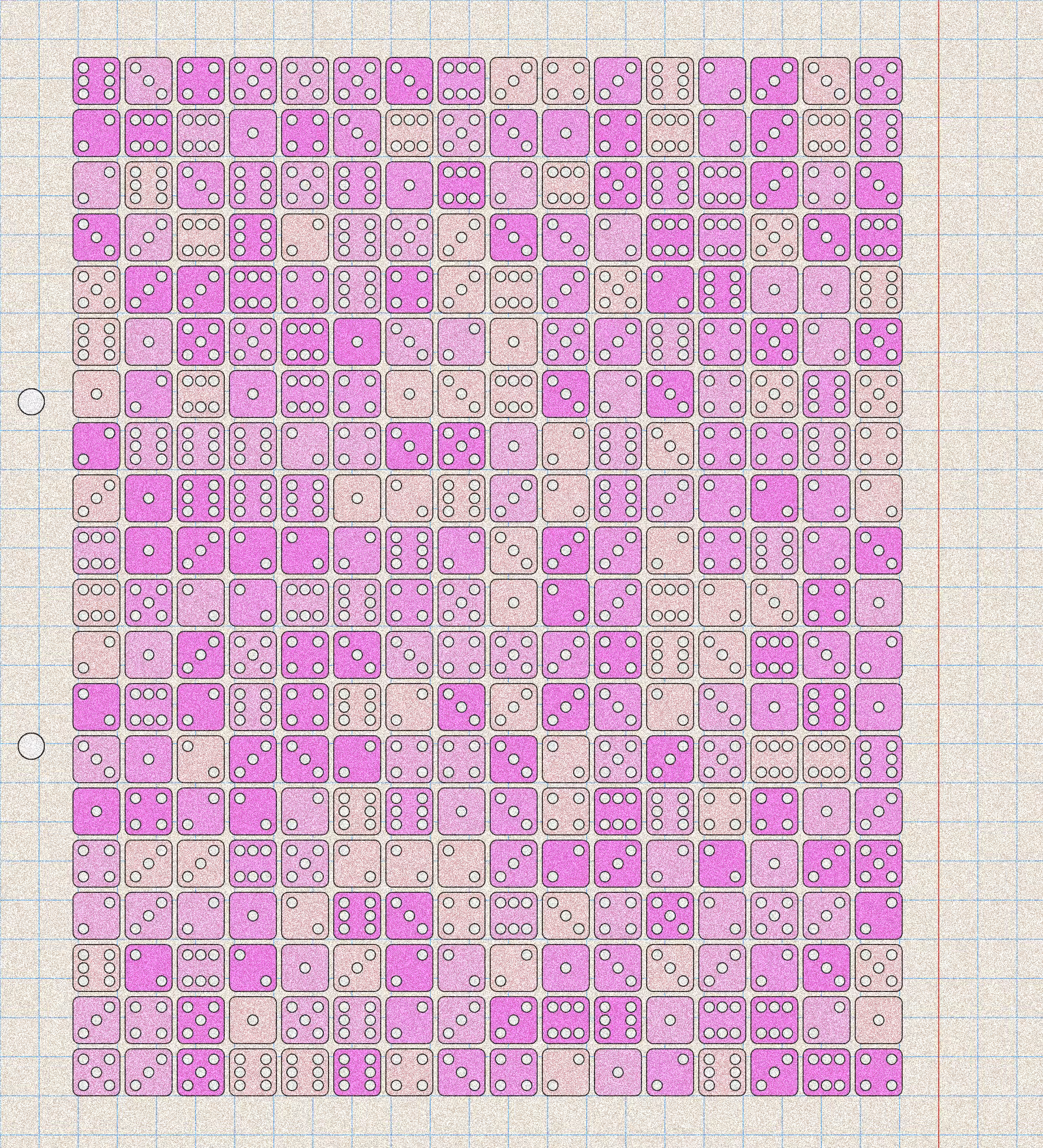 sketchbook page 6: dice roll #39