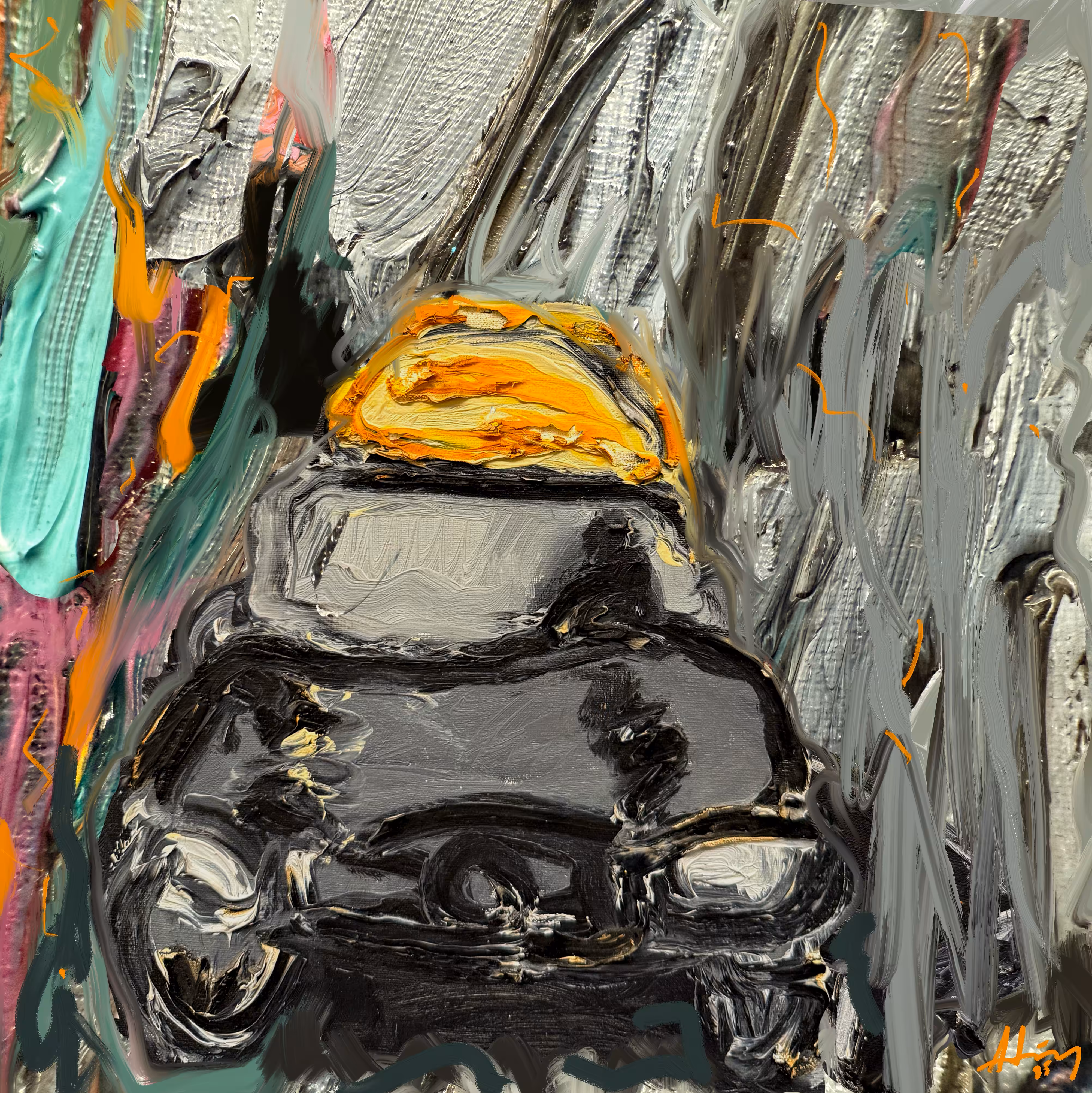 Immediate paintings - Taxi I