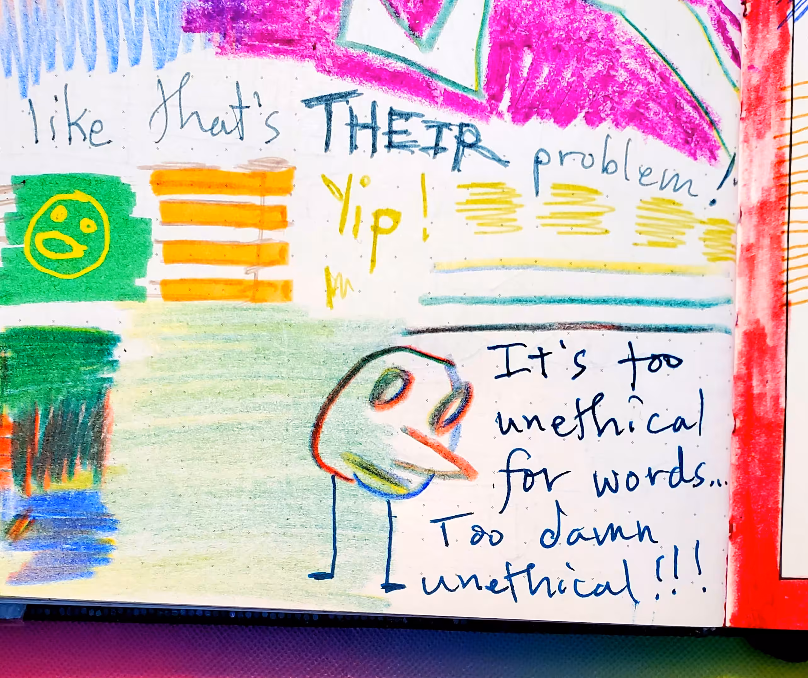 To Unethical for Words