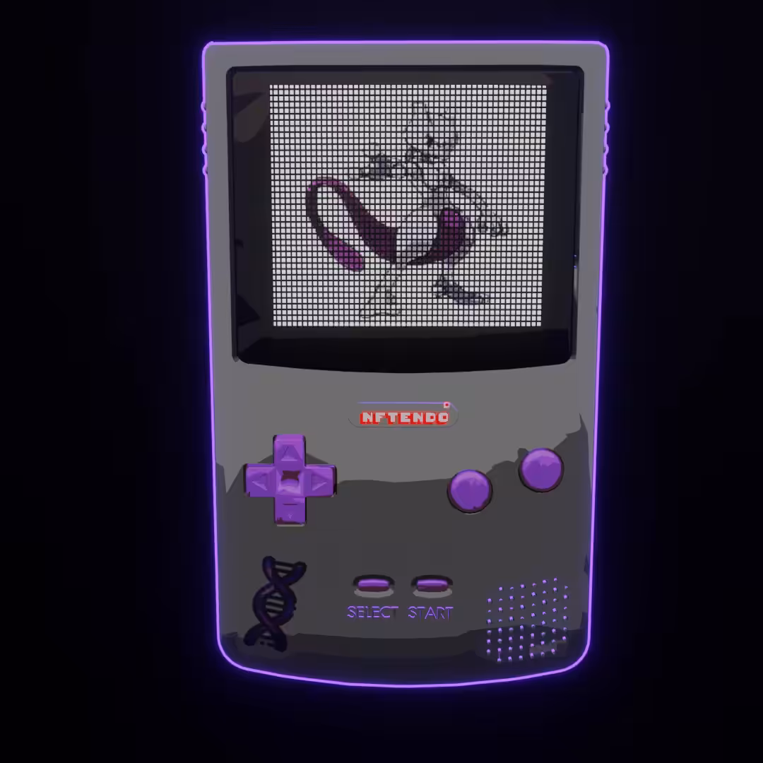 NFTendo - Gameboy Mewtwo