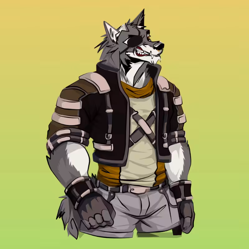 Wolf-soldier #1
