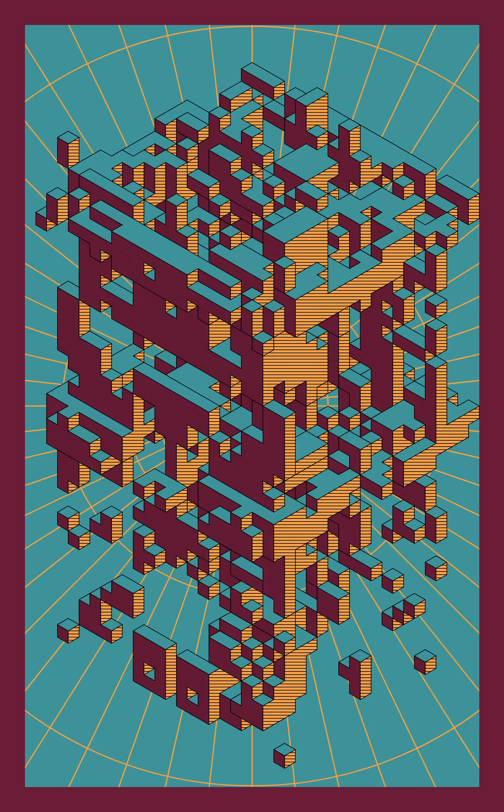 Corroding Cubes #70