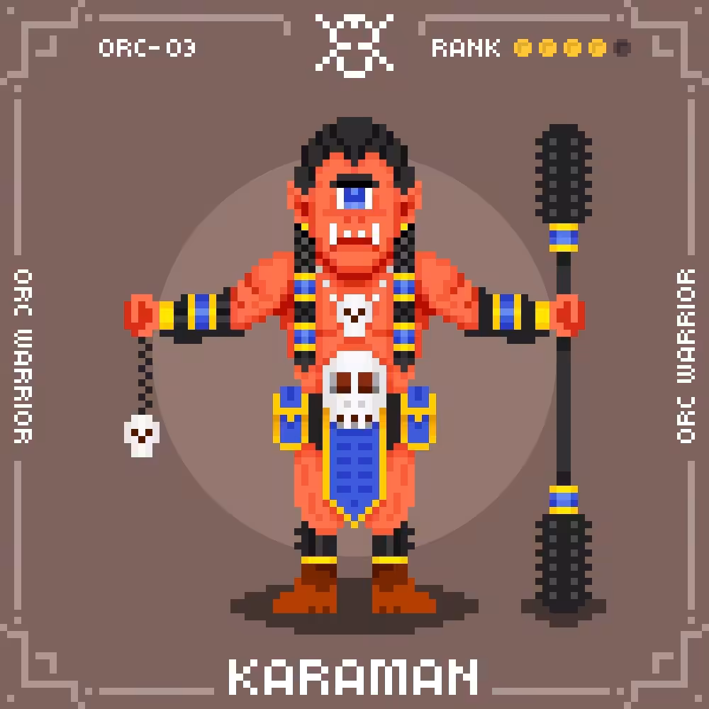 Fantastic War#021 : Orc#03 : KARAMAN