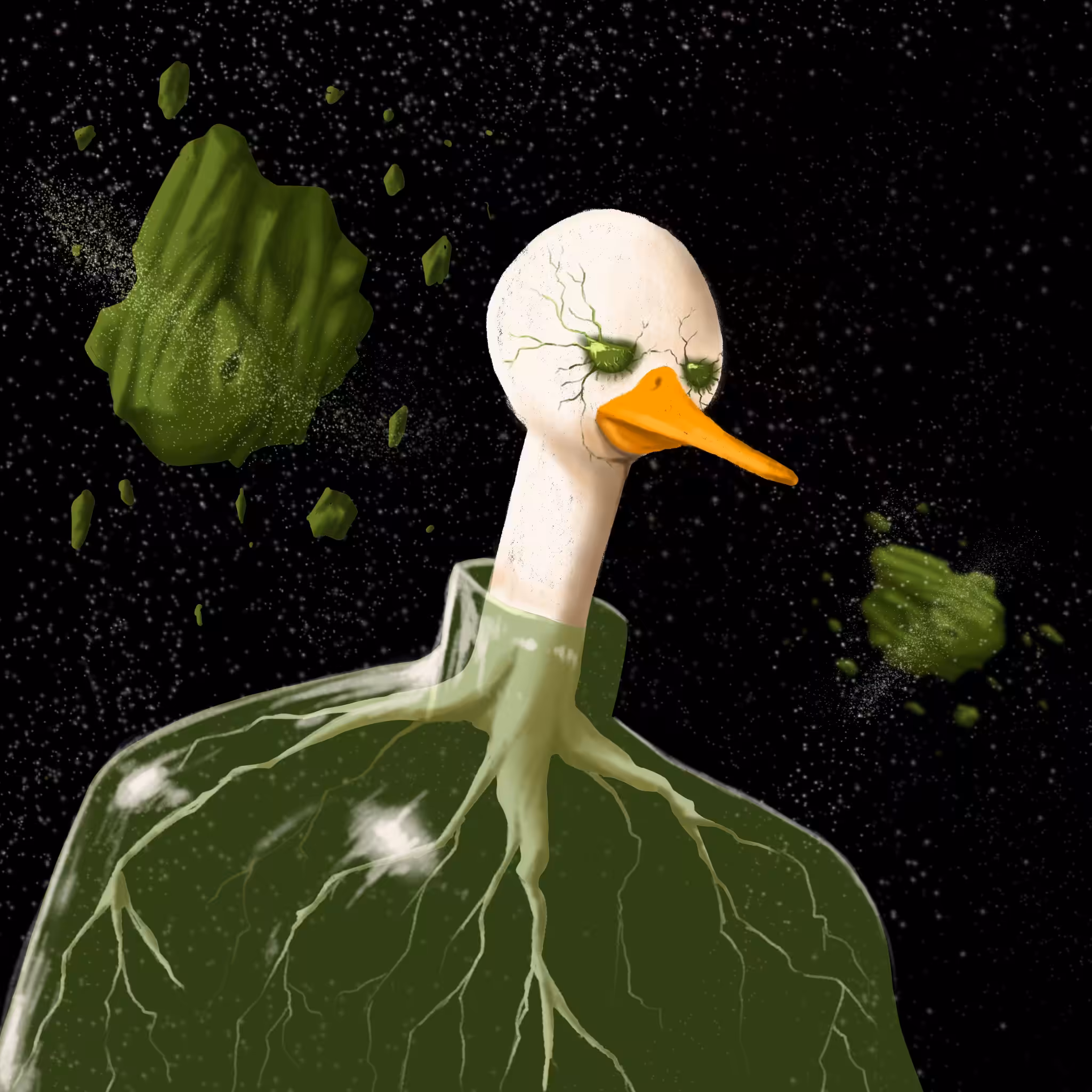 Alien duck