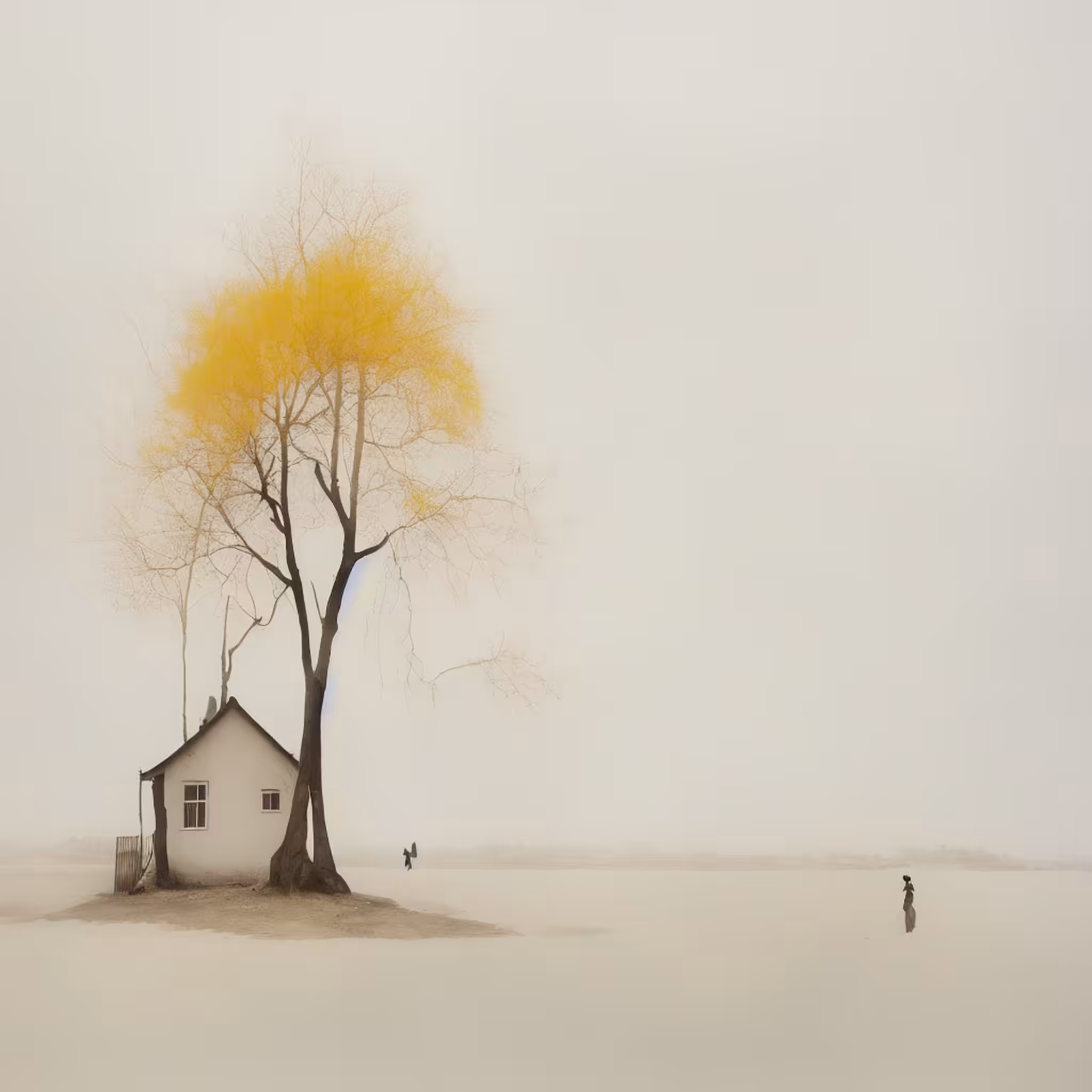 Yellow Trees and Houses - 1 #25