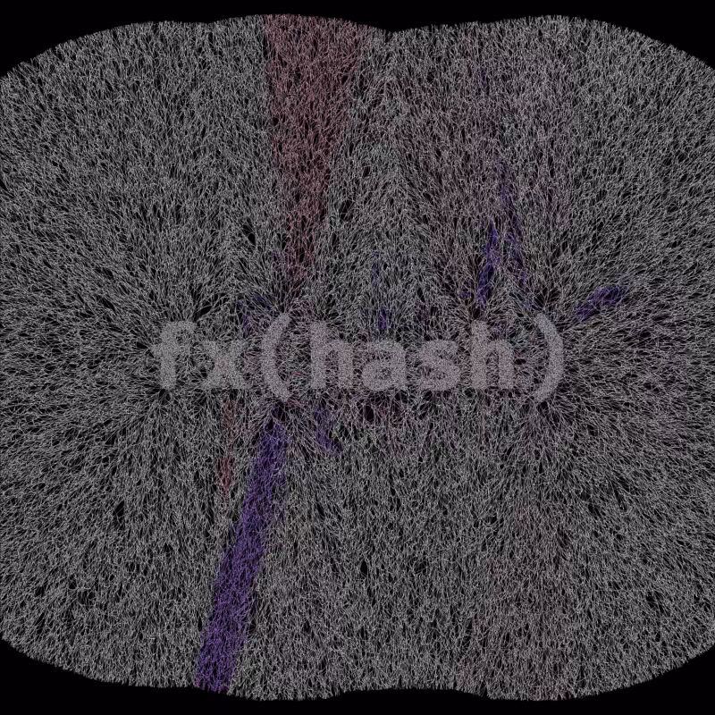 FXHASH Generative Logo #89