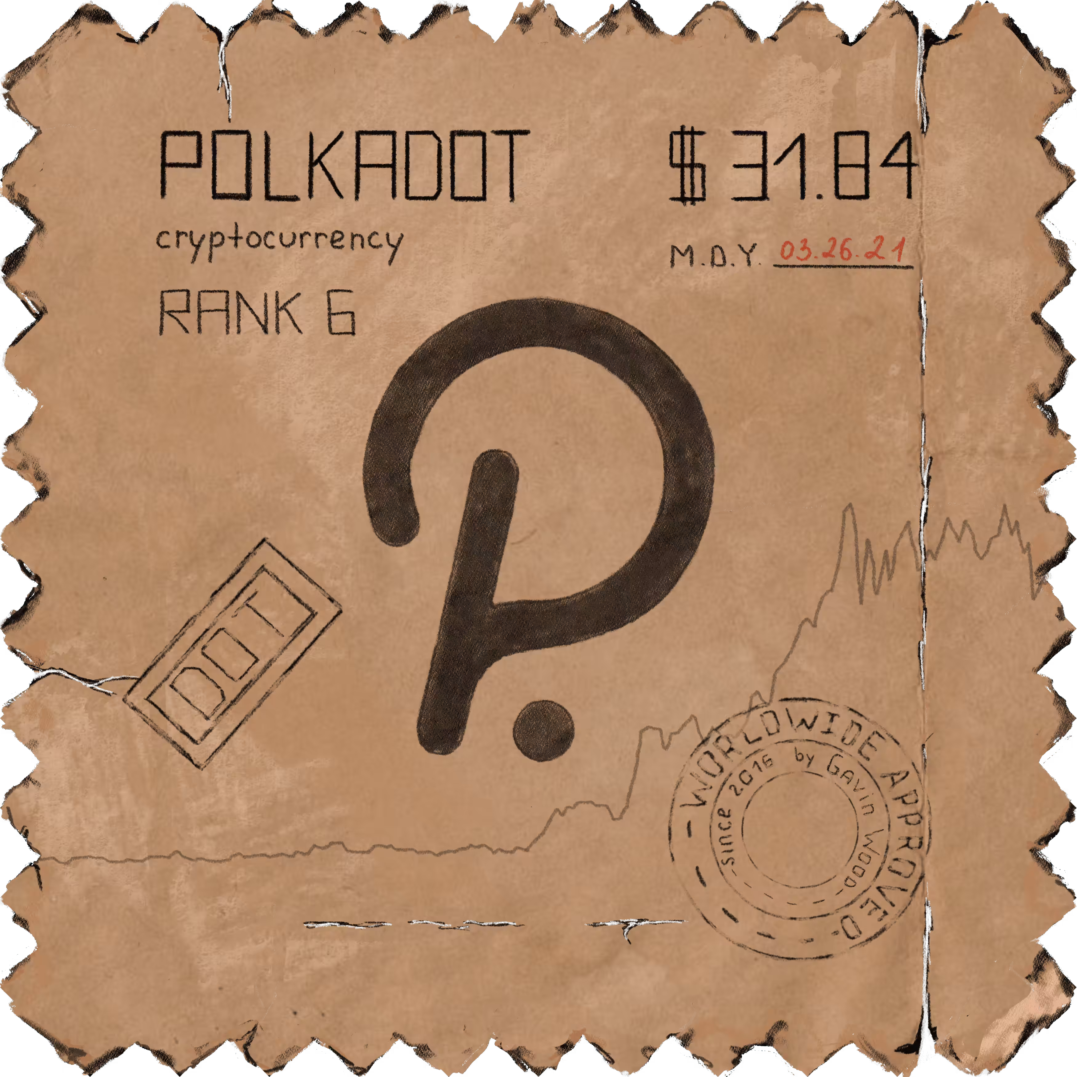 CryptoStamp DOT #5