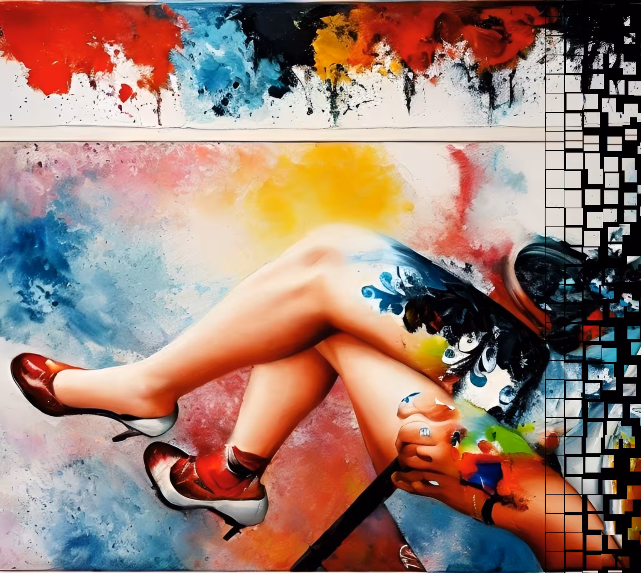 A.I arts: The Elegance of Legs