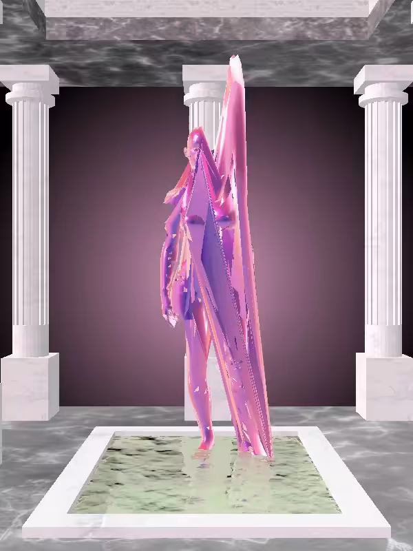 The Loser Magnetic Magenta Woman #6696