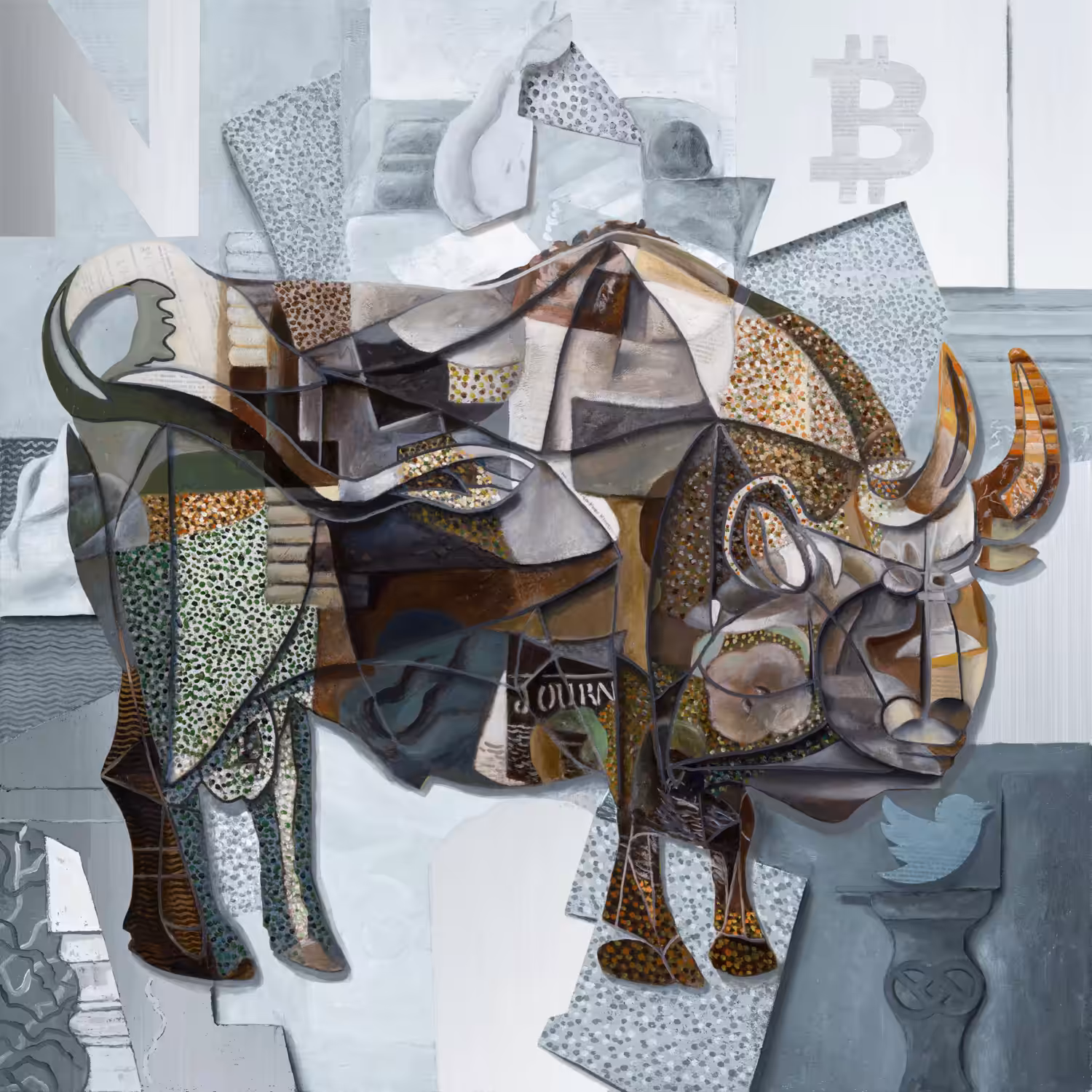 The Bitcoin Bull - Silver
