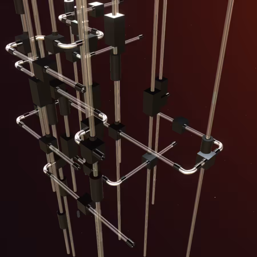 SPACE STATION TUBE #9