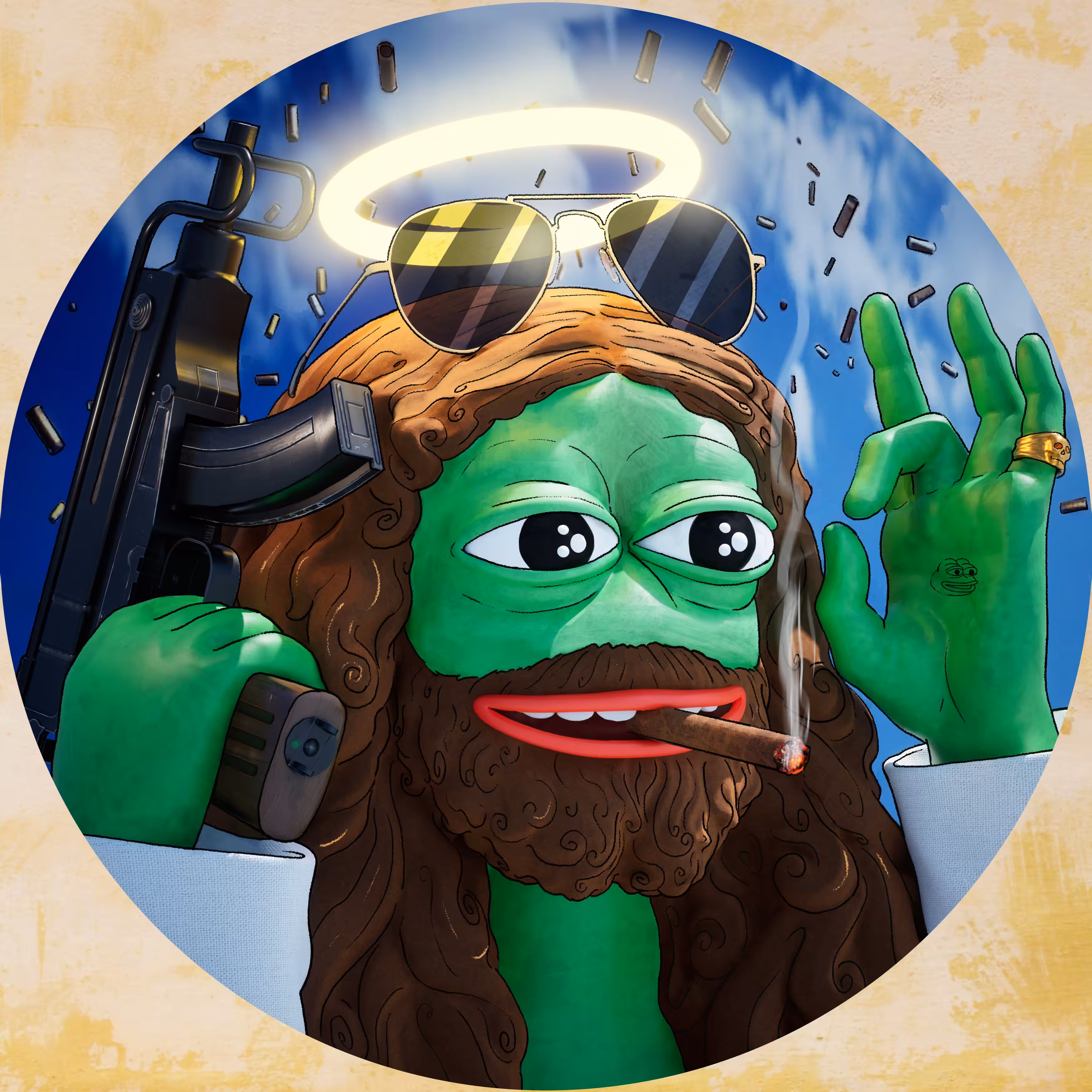 HOLY PEPE SKULL
