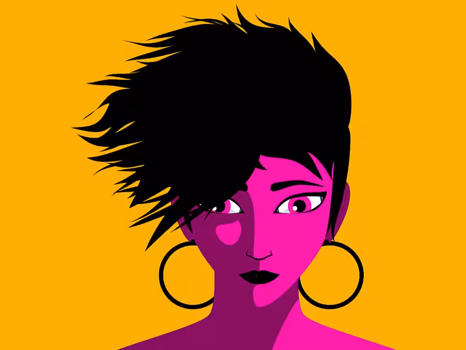 vectorArt: faceSplit