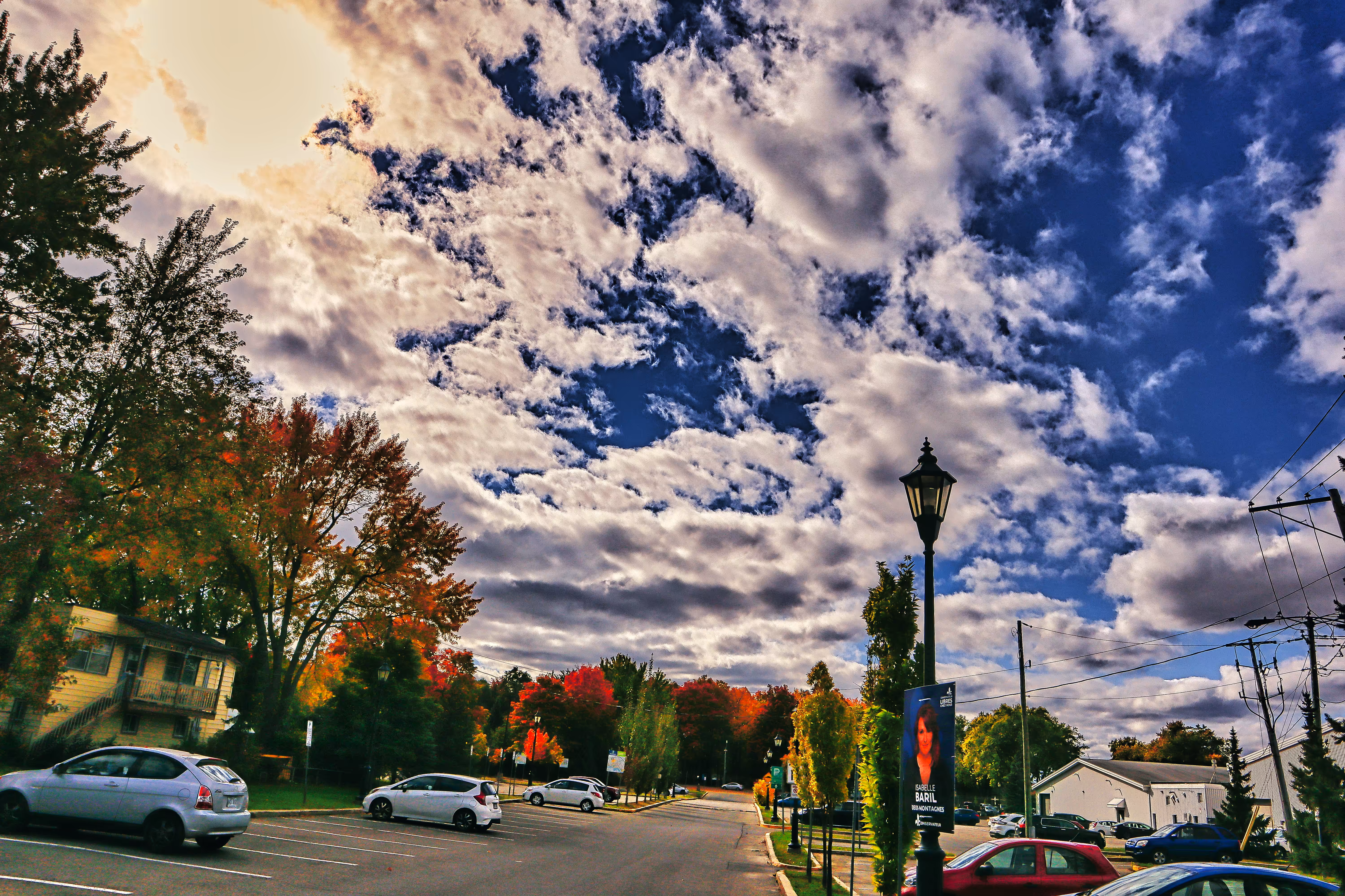 2022: Clouds above  Parking
