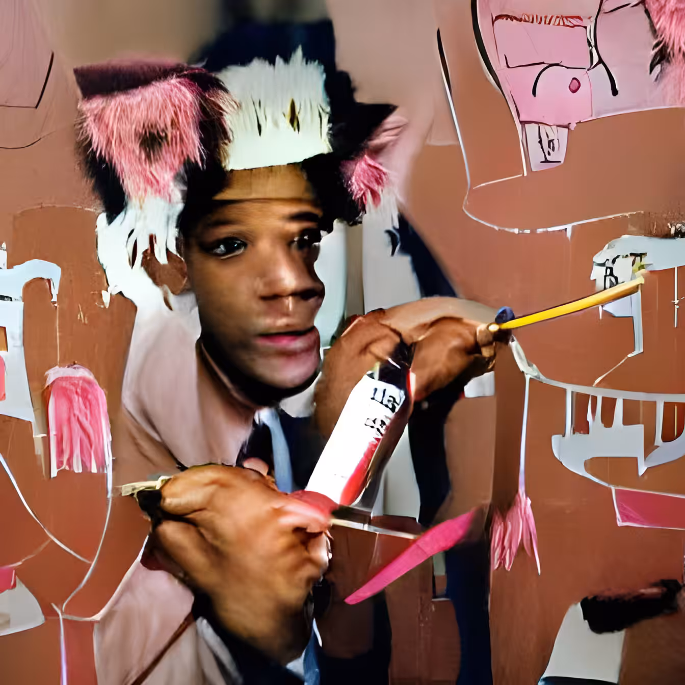 Basquiat Portrait #7