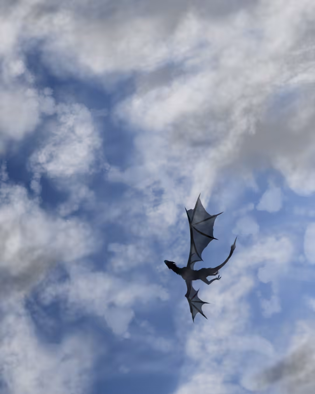 Art Of Abolfazl : A Dragon In The Sky