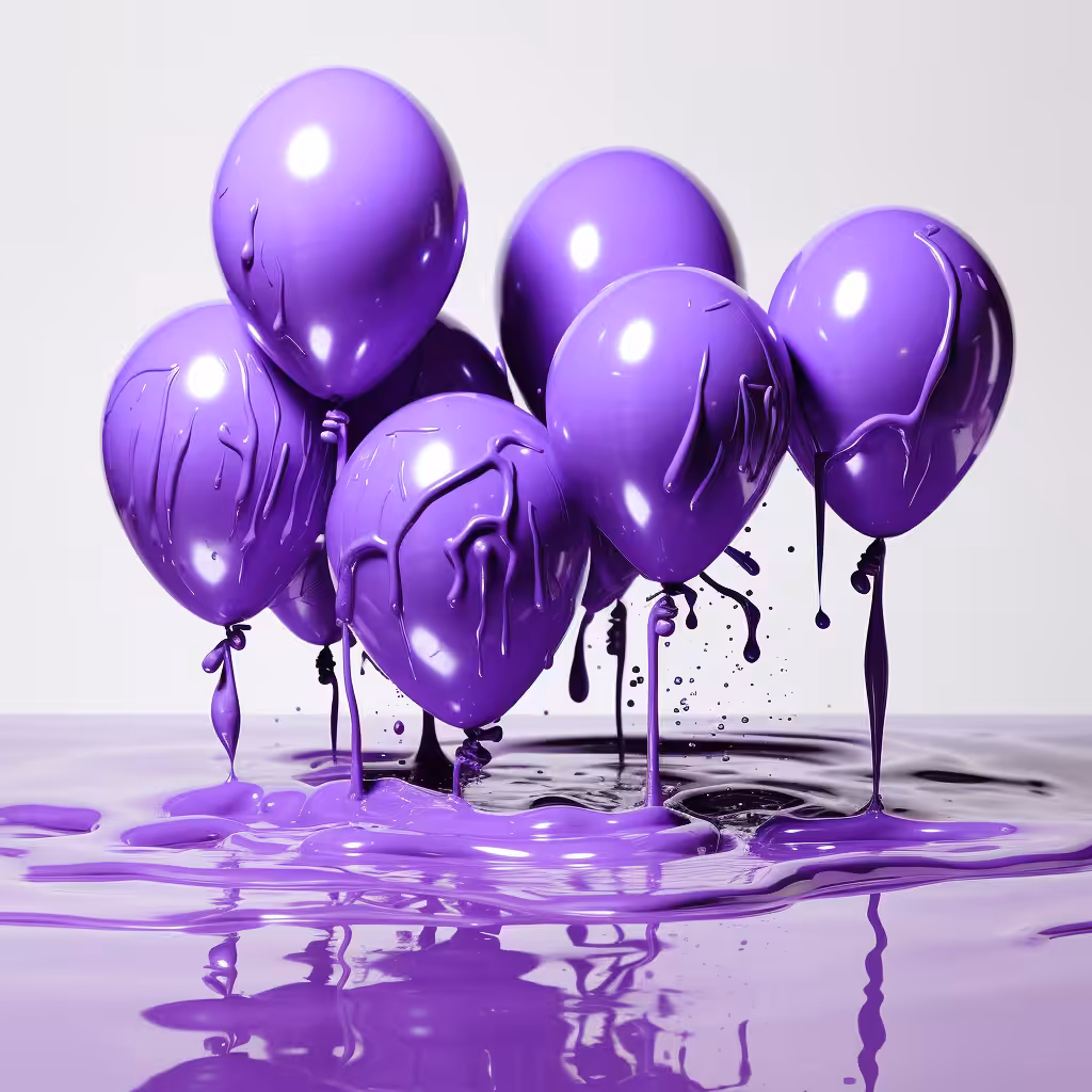 Purple Puddles