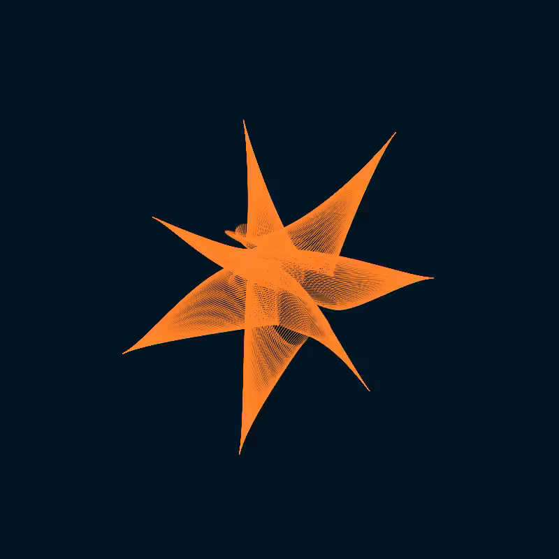 Bezier Stars #7