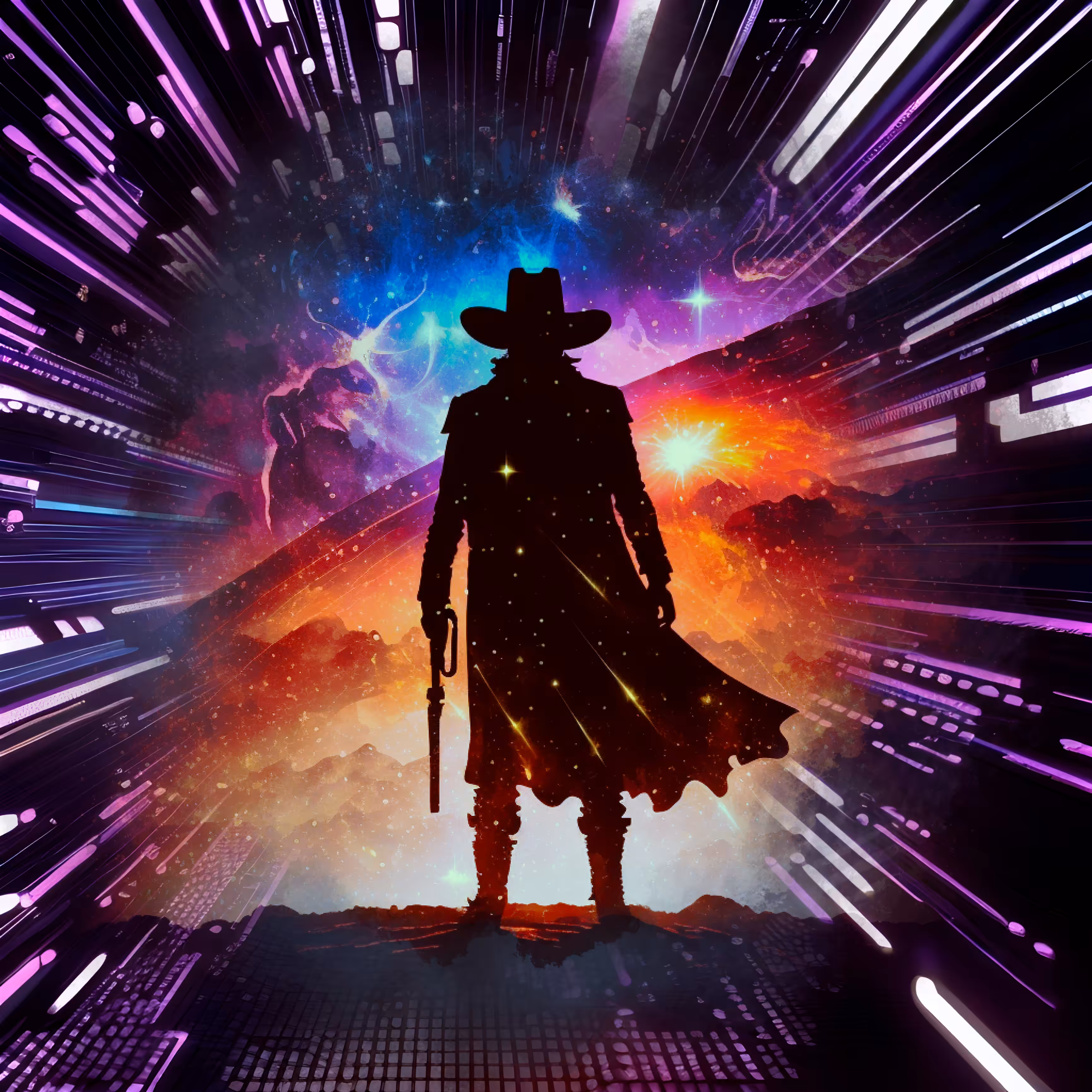 Illuminated Passages x Cosmic Gunslinger