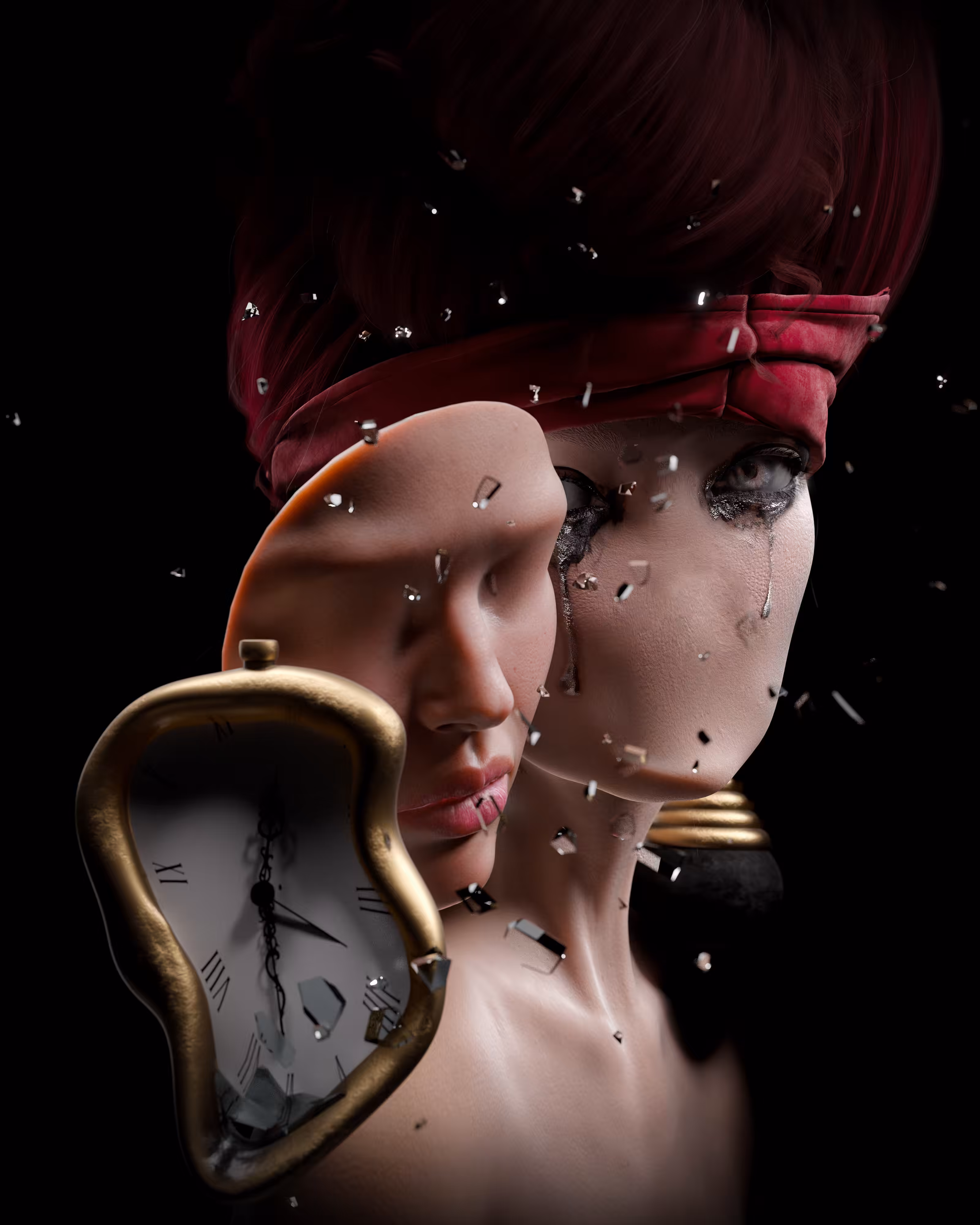 Time doesn't cure. Time hides.