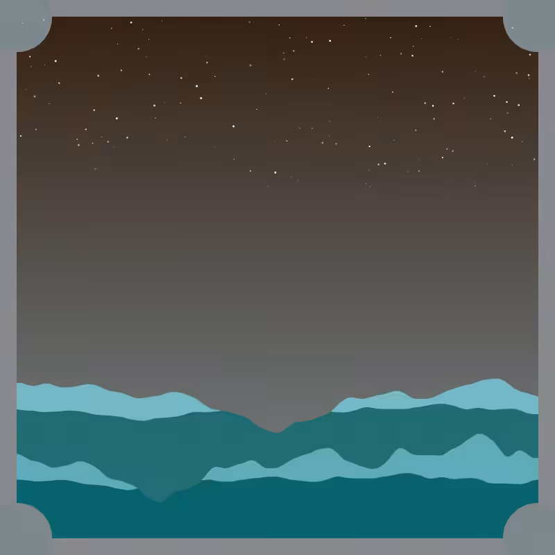 Stars and snow in the Andes Mountains #6