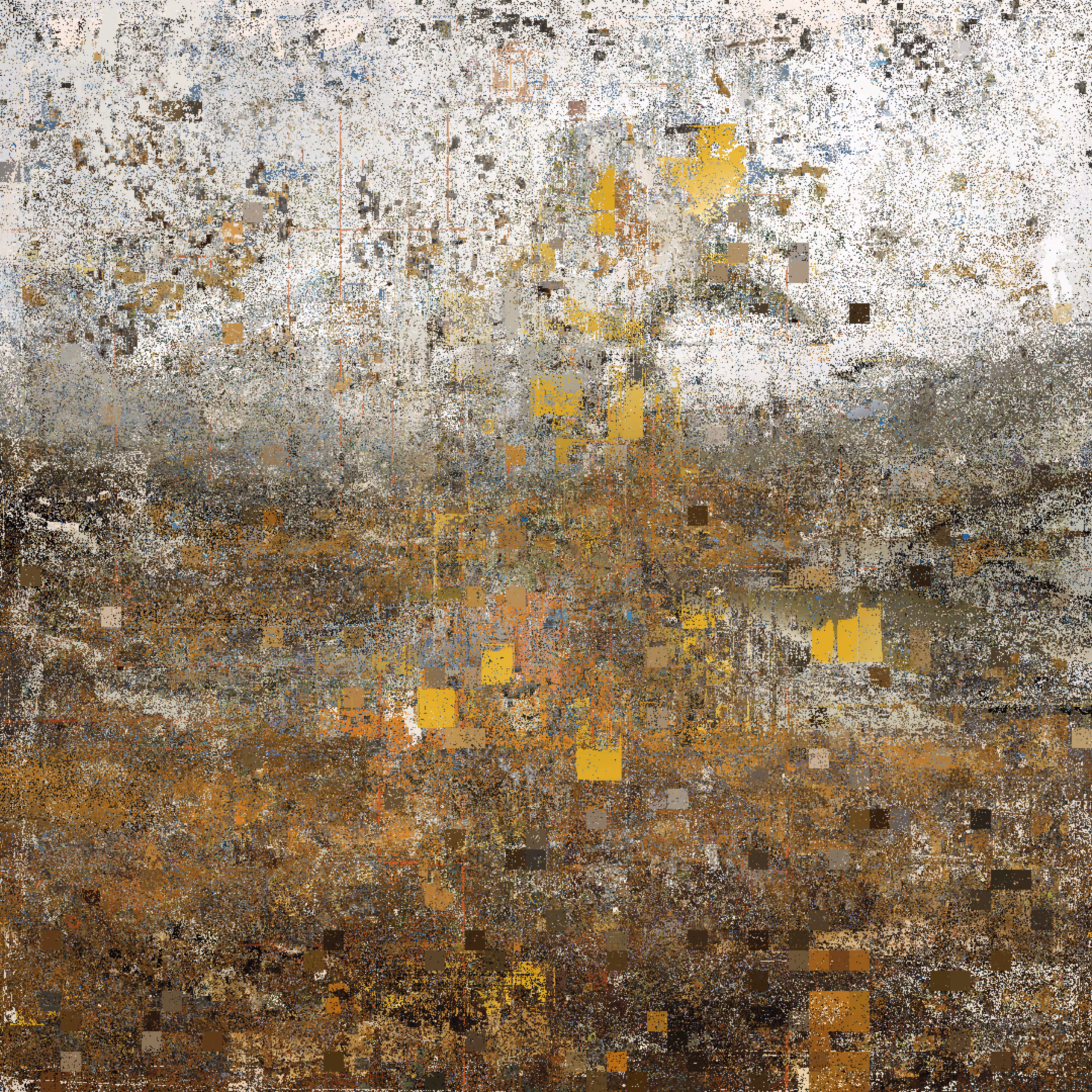 Sky Abstract Surface with Birds