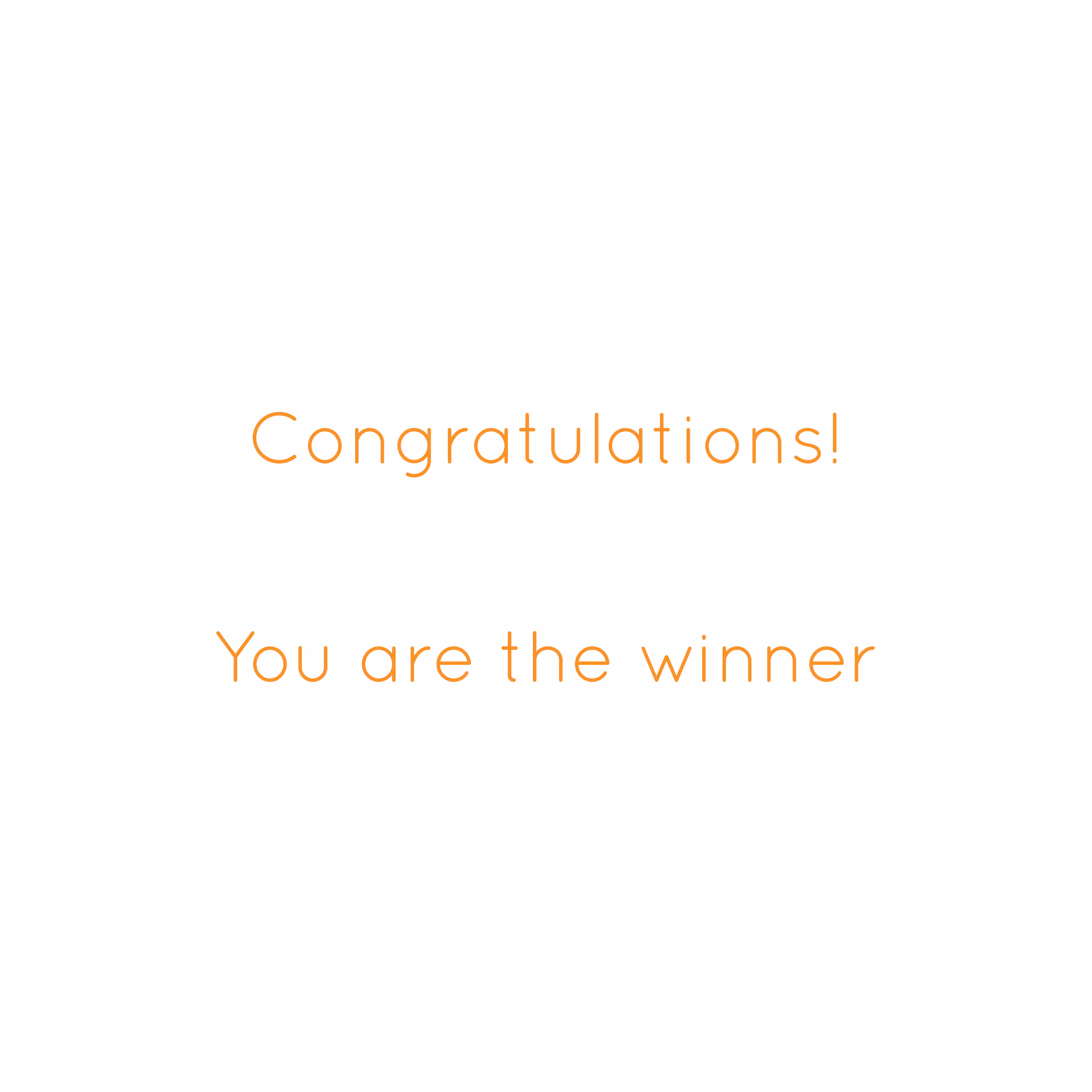 PiP - You are the winner