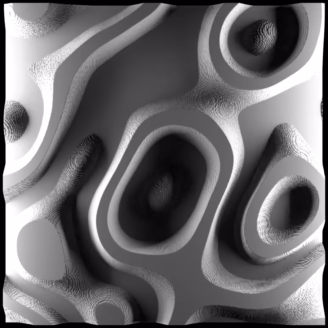 Generative Noise Patterns 45/50 (Topology Noise)
