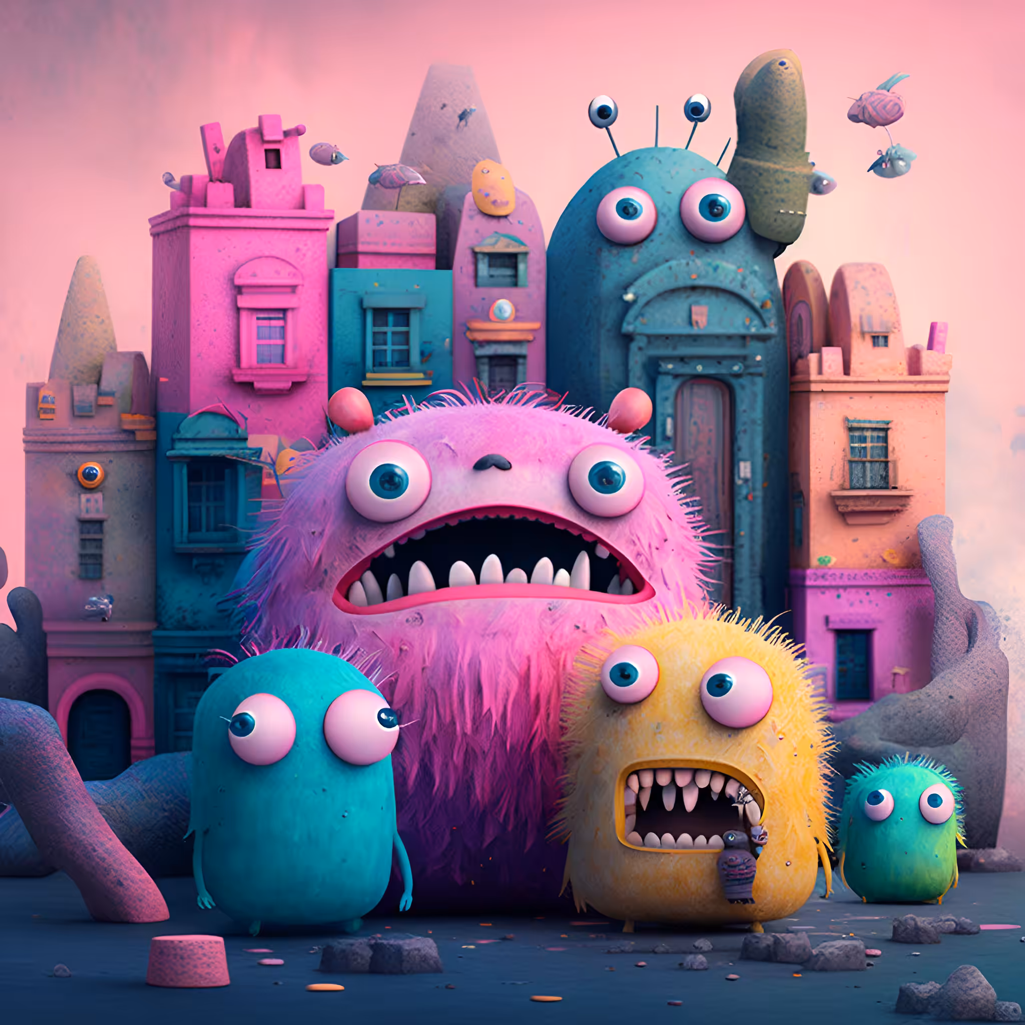 Funny Monsters #69