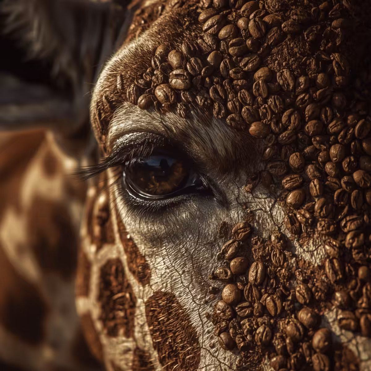 Coffee Animals: Coffee Giraffe 003