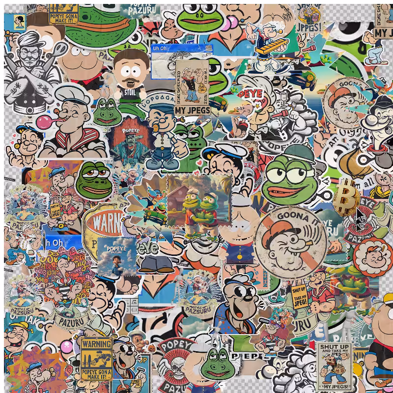 Sticker addict: PEPEYE #19
