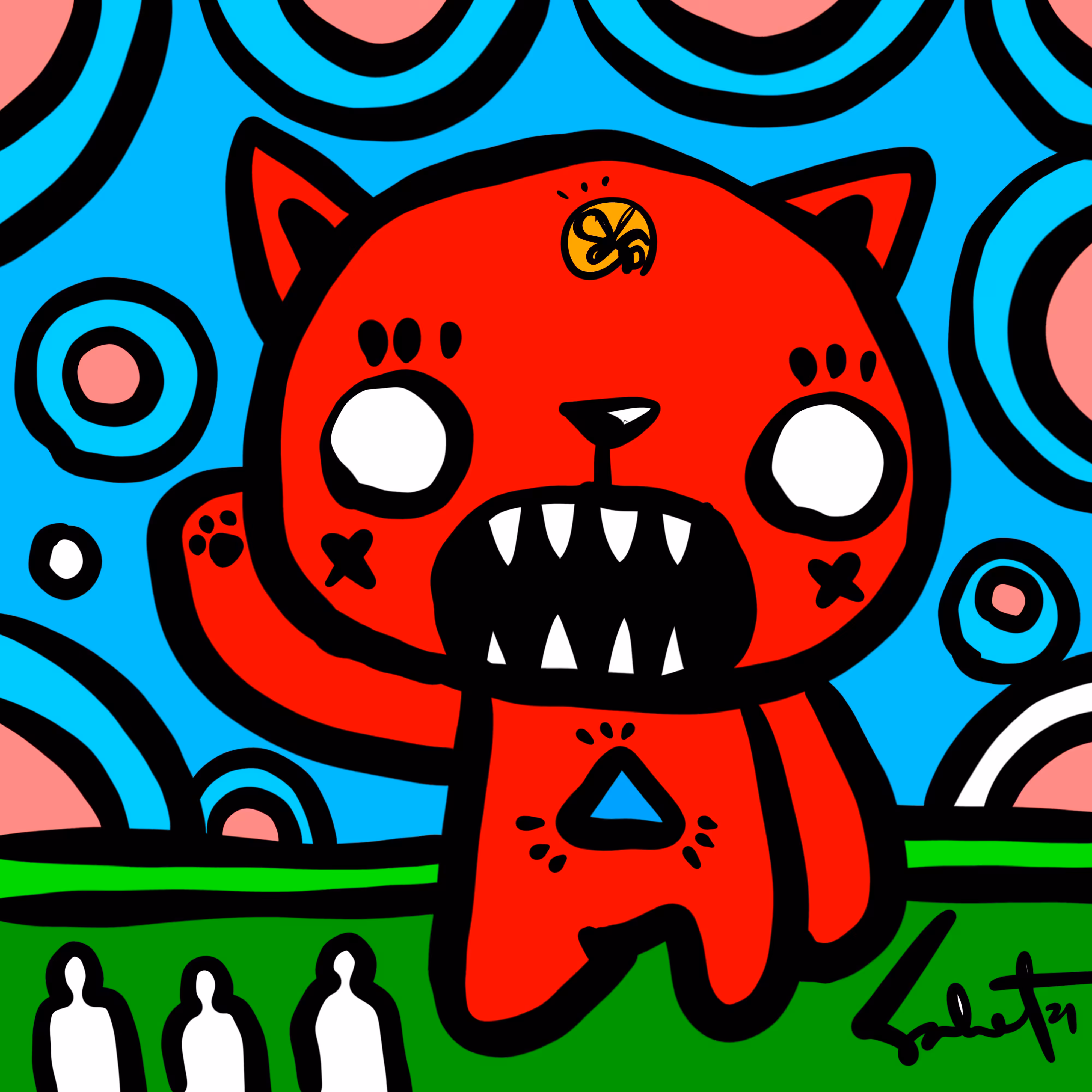 Ugly Kitties by Sabet #157